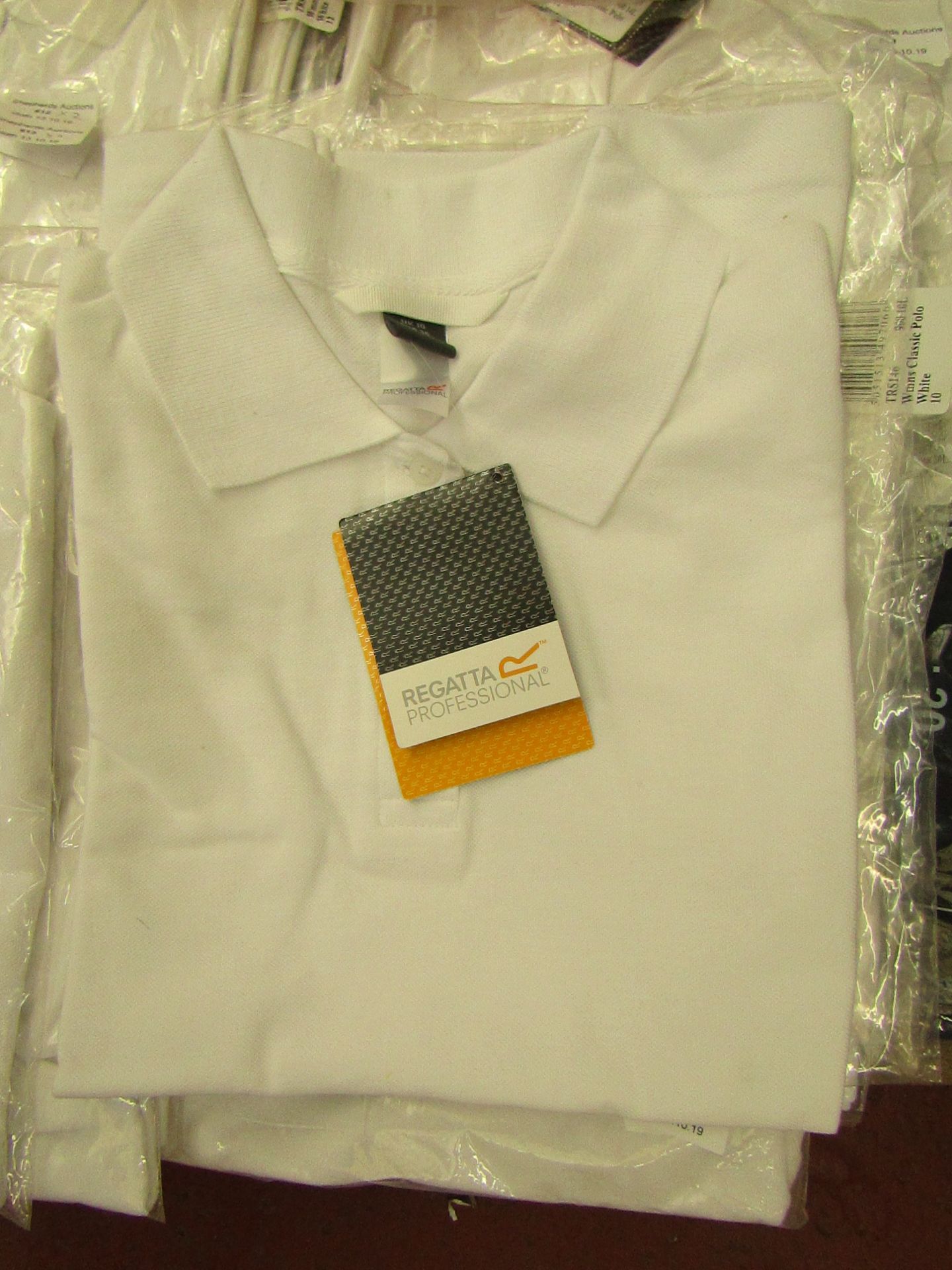 2 x Regatta Womens Classic Polo size 10 new & packaged