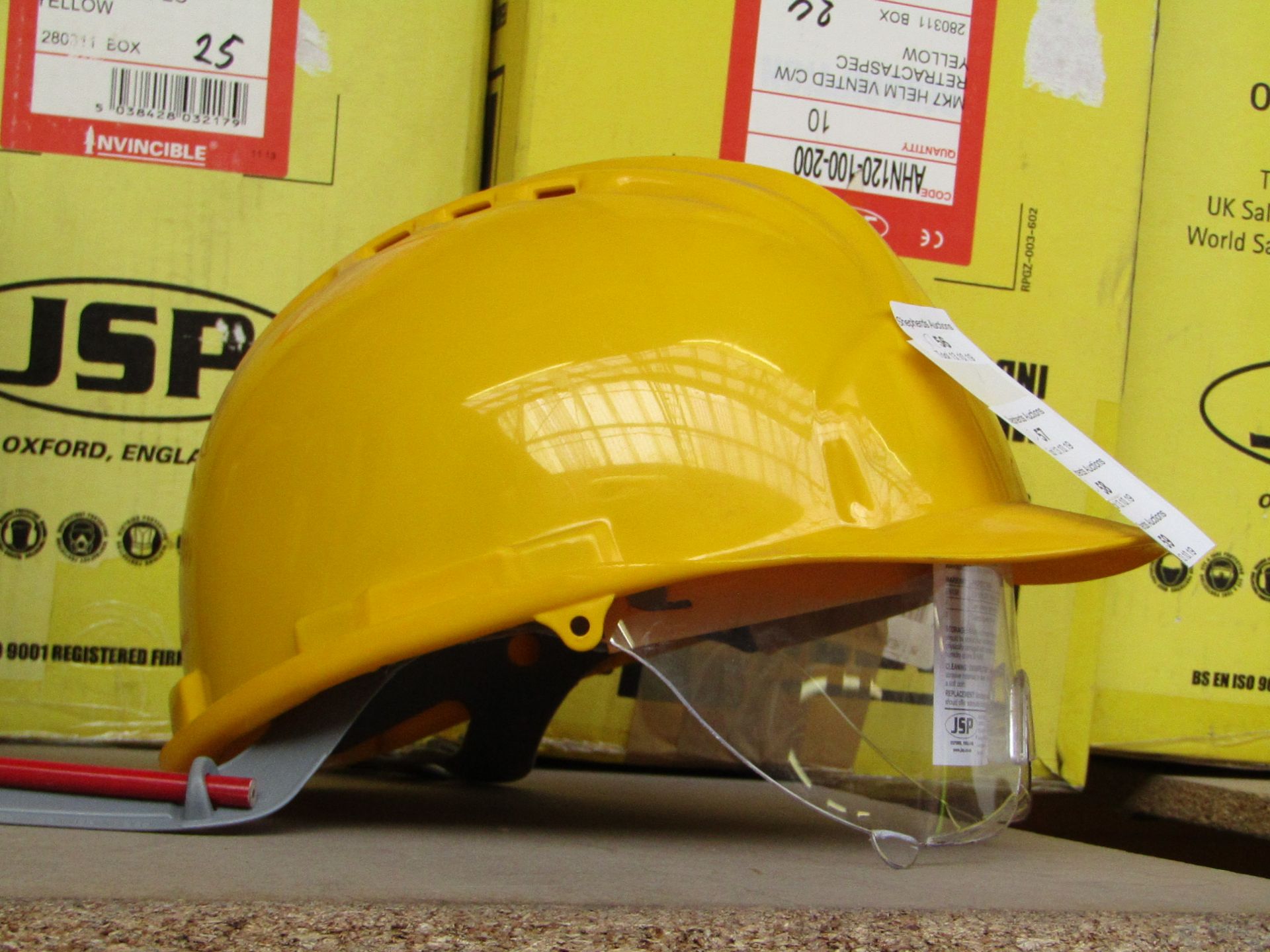 10 x MK7 High Performance industrial Safety Helmet. New in Packaging