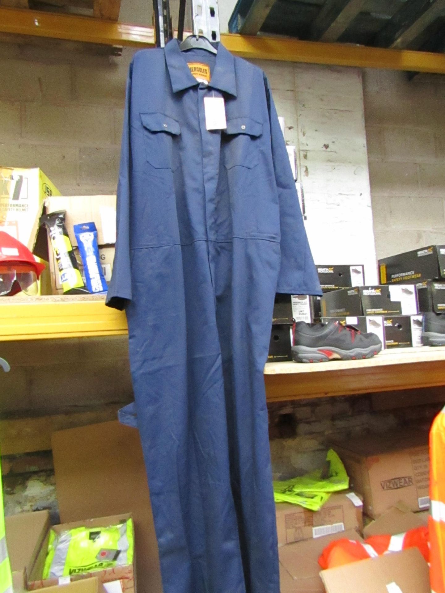 2 x Men's Hercules Workwear Boiler suit. Size 48. New in Packaging