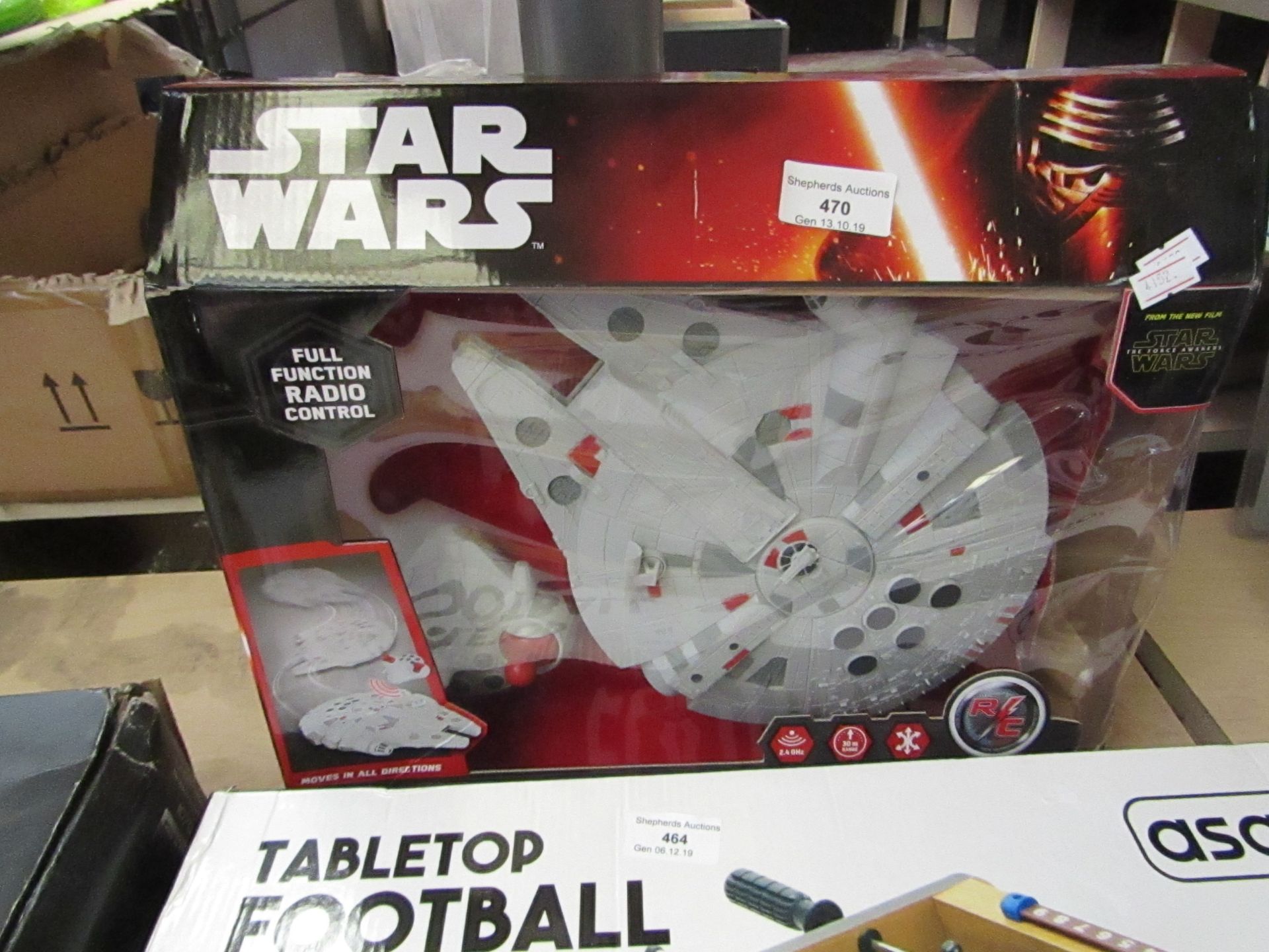 Star Wars Remote Control Millennium Falcon RRP £79 on ebay boxed.