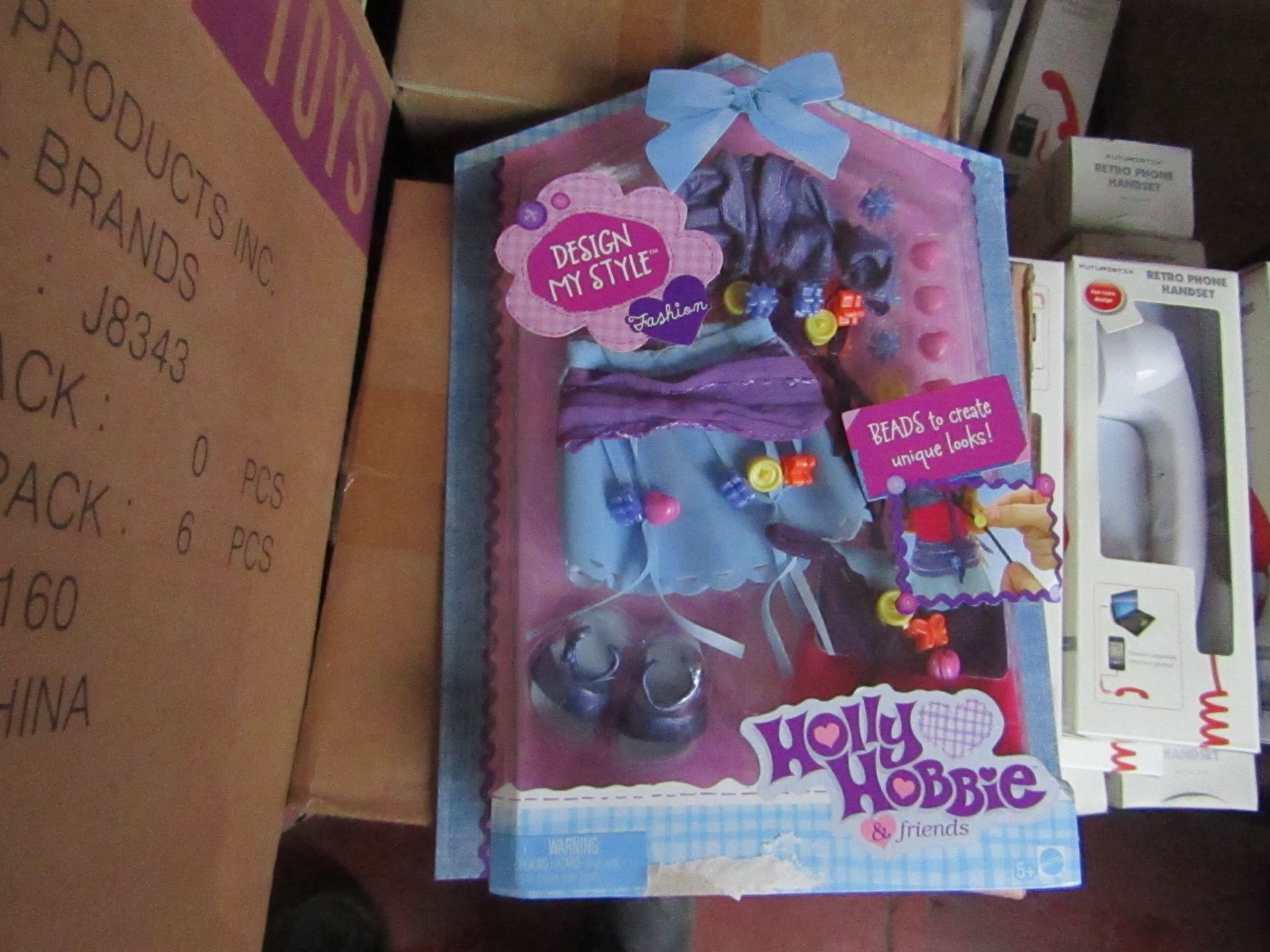 6x Holly Hobbie doll set, all new and packaged.