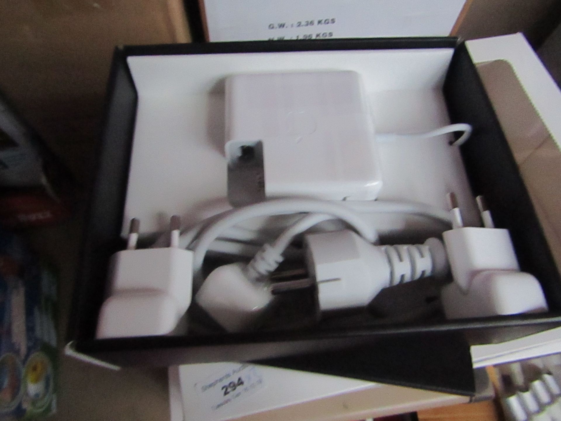 2x Apple Mag Safe Power supplies, boxed and unchecked