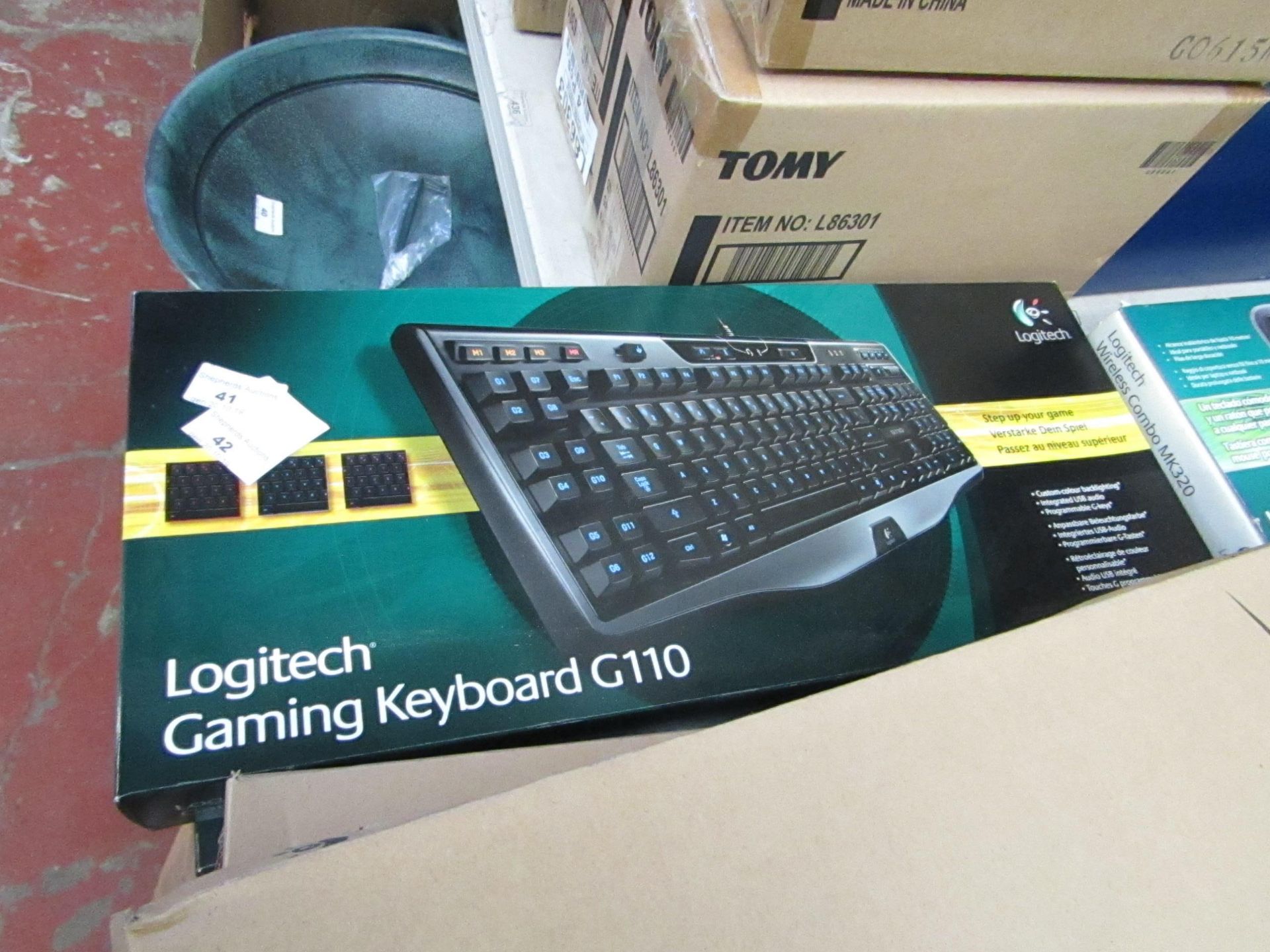 Logitech Gaming Keyboard G110.Boxed & Tested working