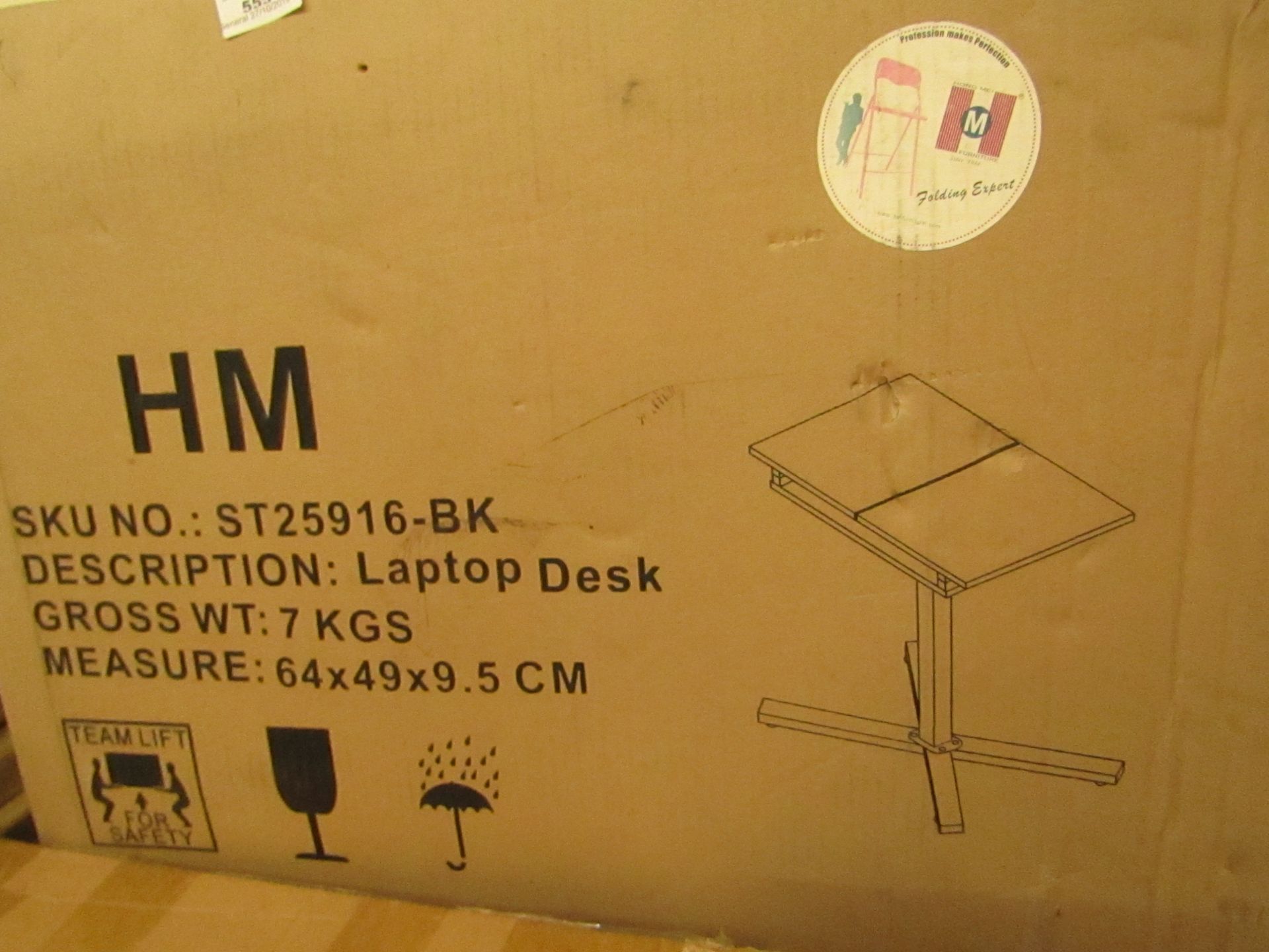 Laptop Desk.See pic for style.Boxed