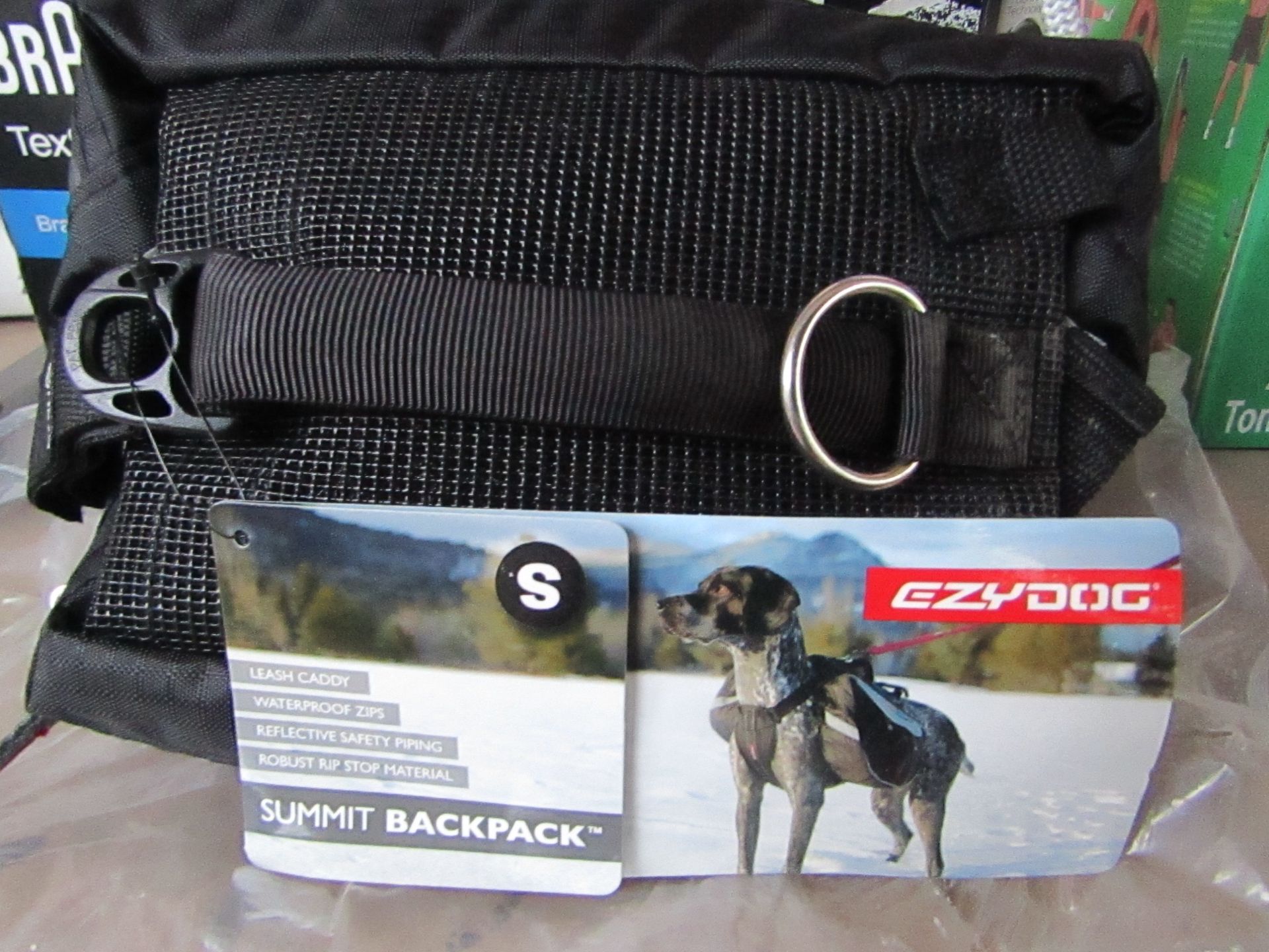 EzyDog Large dog's backpack.New with tags