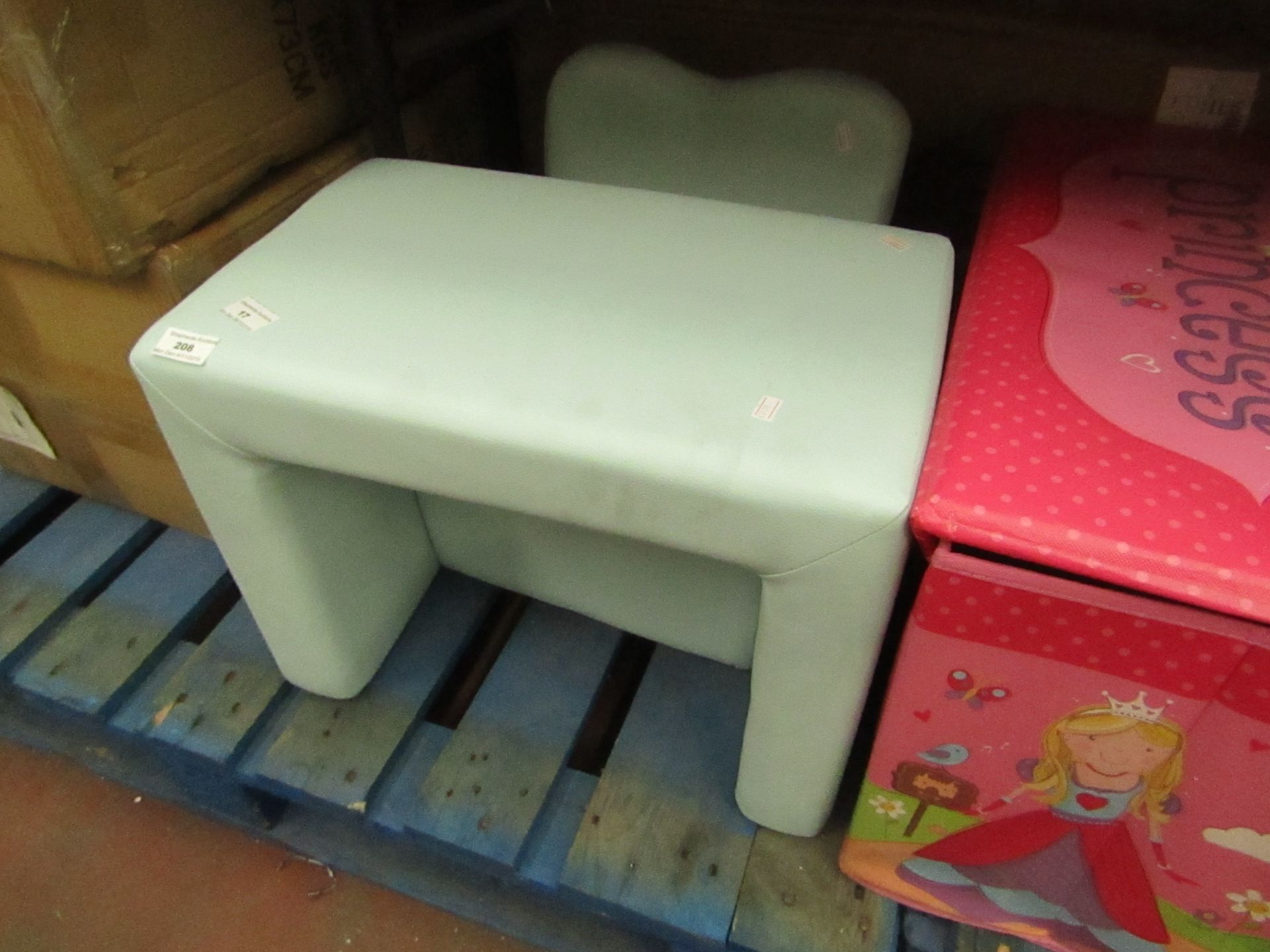 Kids Cushioned Table & Chairs.Unused