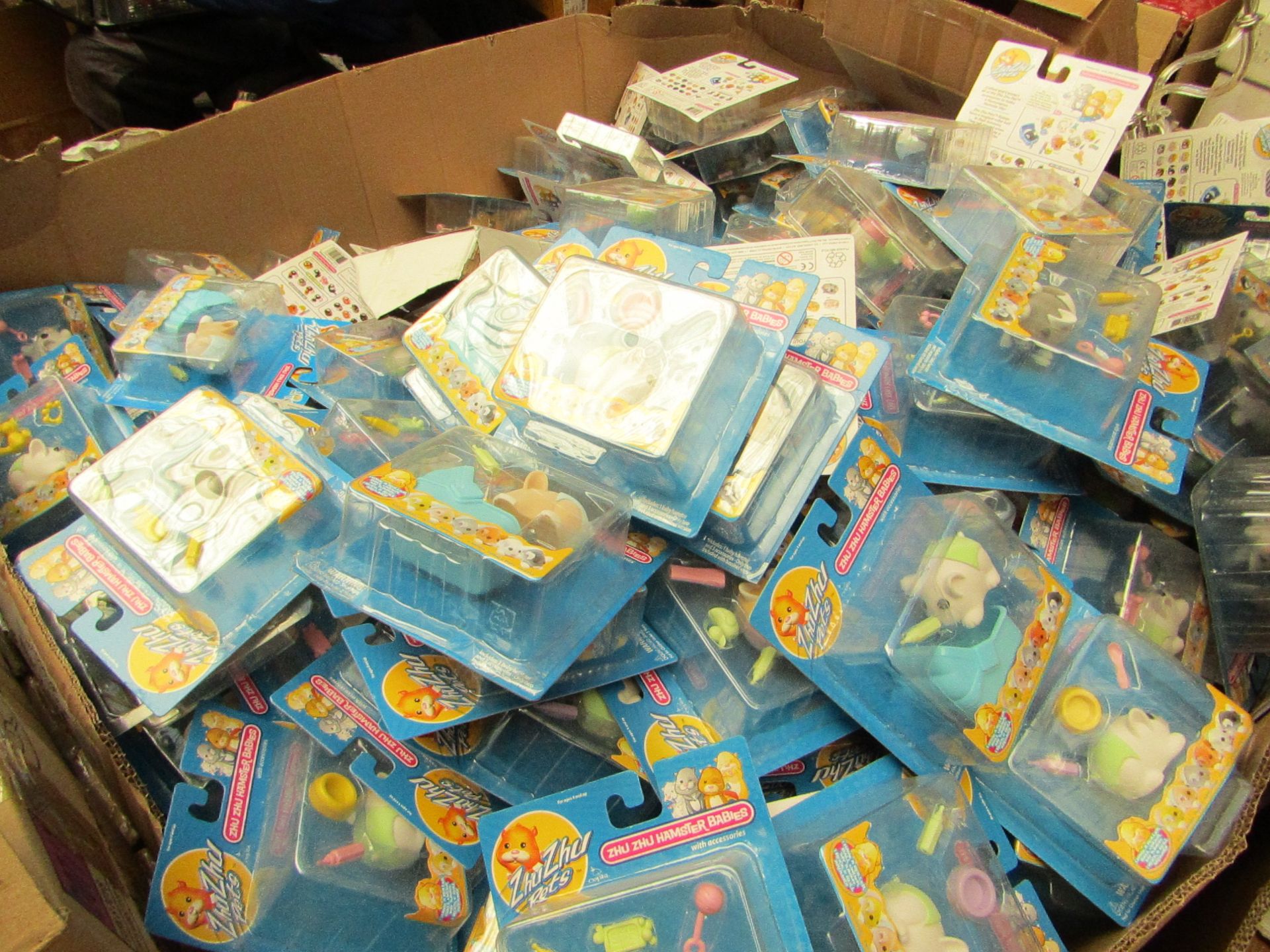20x Various Zhu Zhu Pets, all new and packaged.