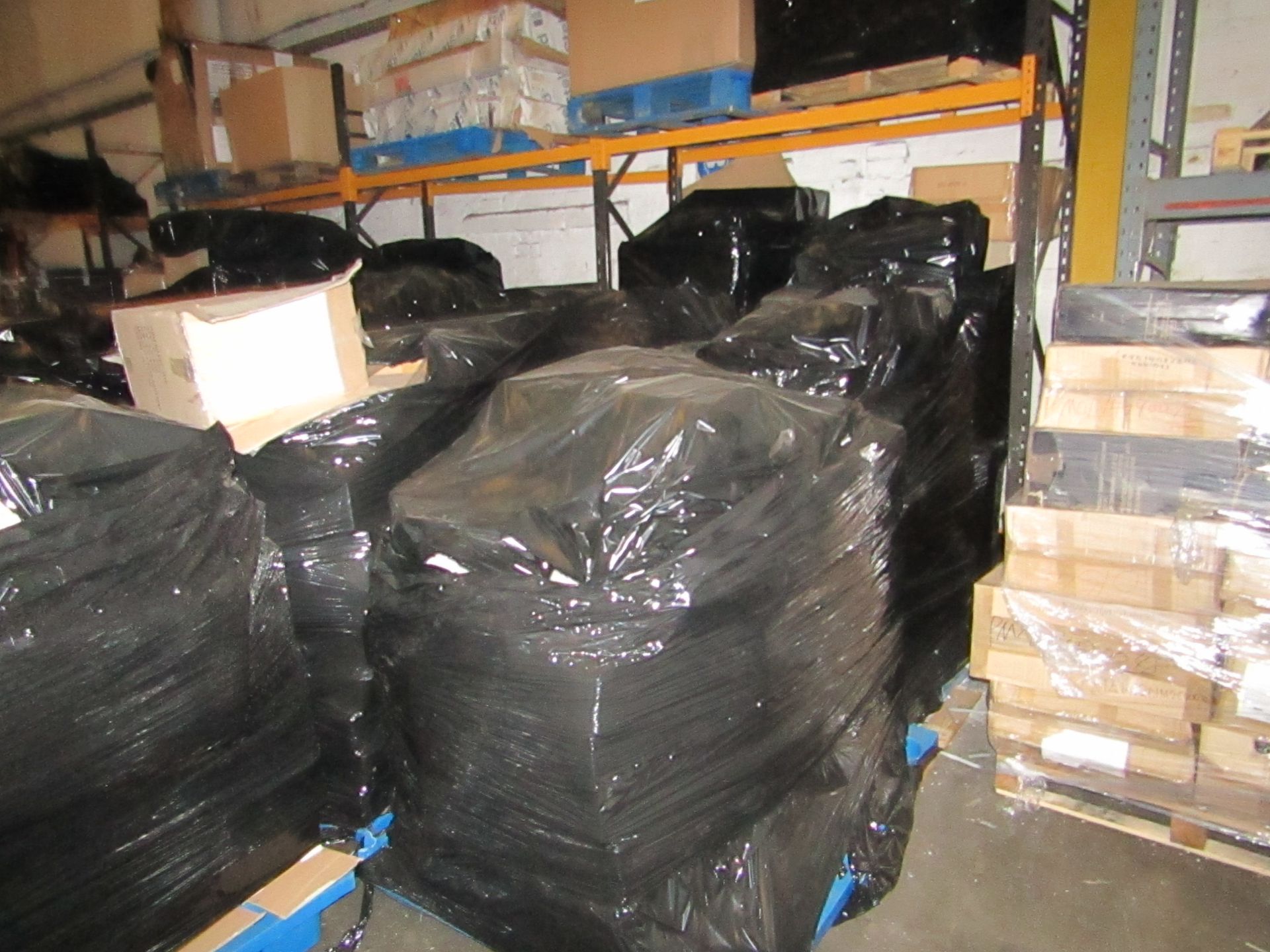 Pallet of Mixed Memorial Items which typically include Plaques, ornaments, Urns, Crystals and