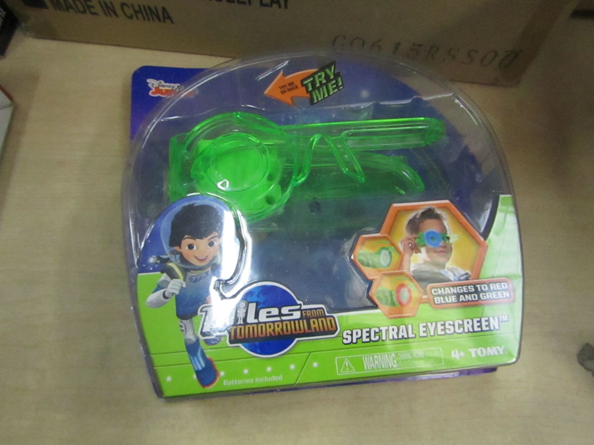 Box of 4 Miles From Tomorrowland Spectral Eyescreen goggles.New & Packaged.Ieal stocking fillers