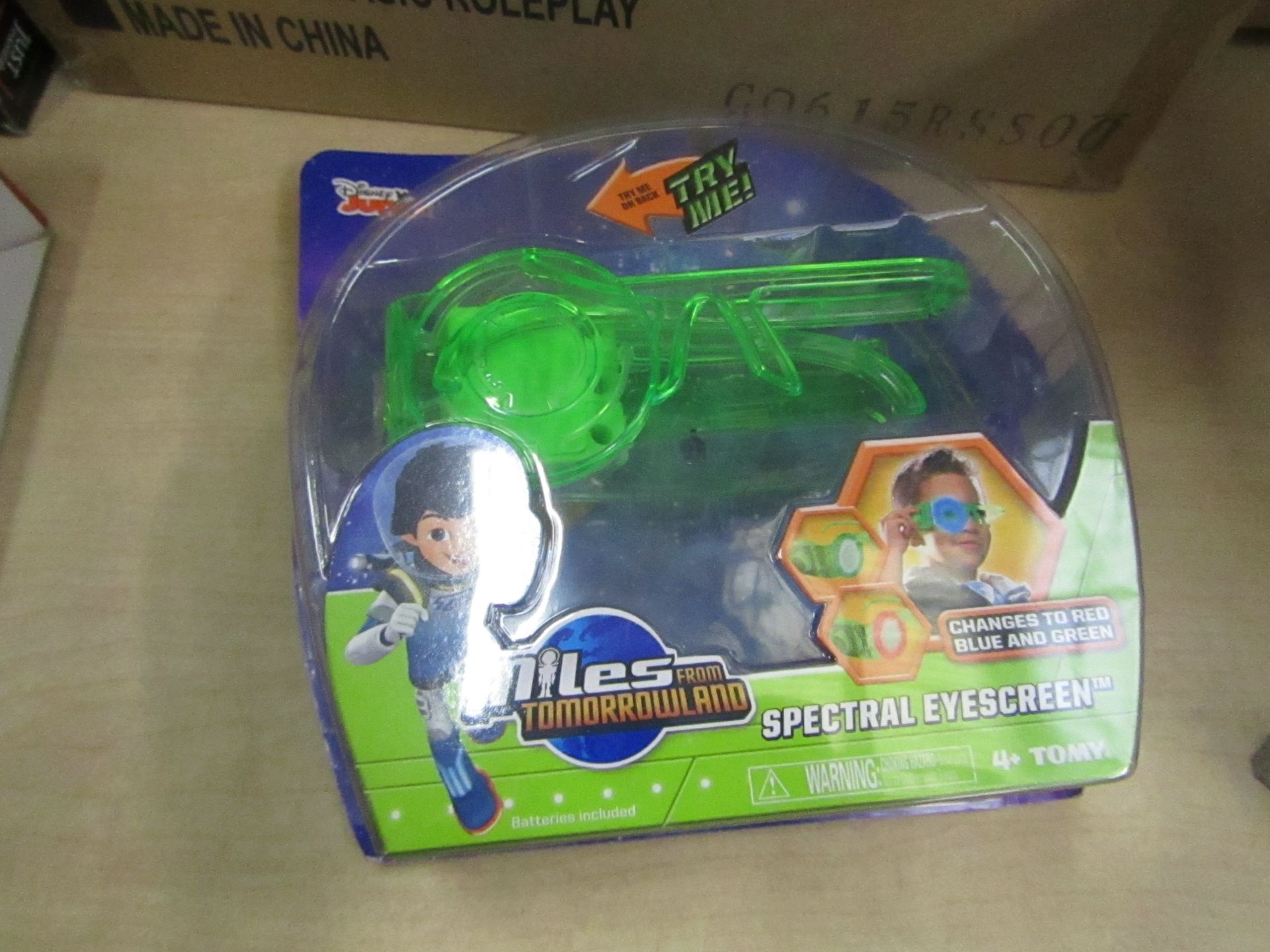 Box of 4 Miles From Tomorrowland Spectral Eyescreen goggles.New & Packaged.Ieal stocking fillers