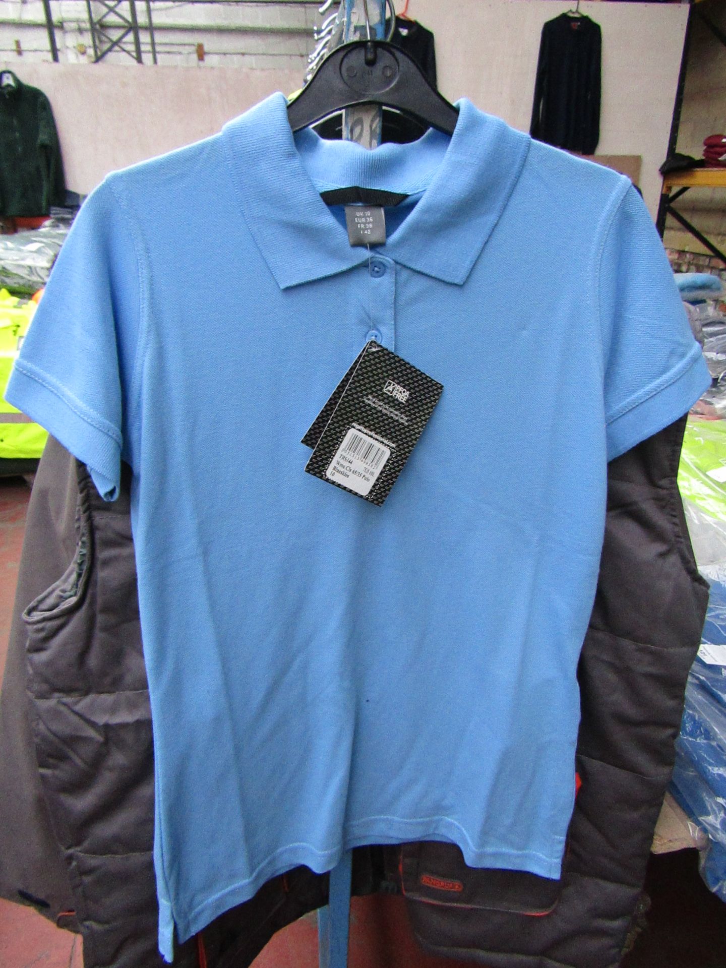 2x Ladies Regatta Blueskies Polo Shirt, Size 8. New in Packaging