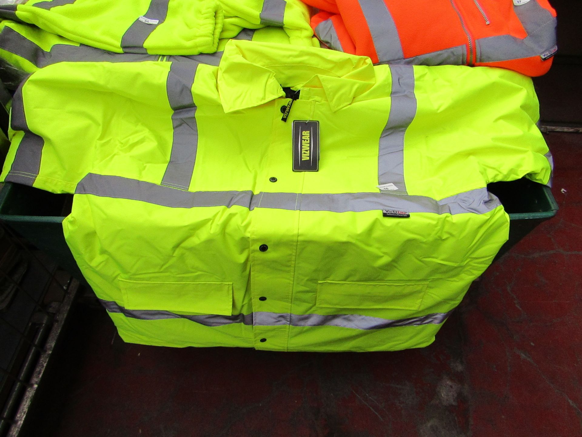 Viz wear Hi Viz Jacket new Size 3XL