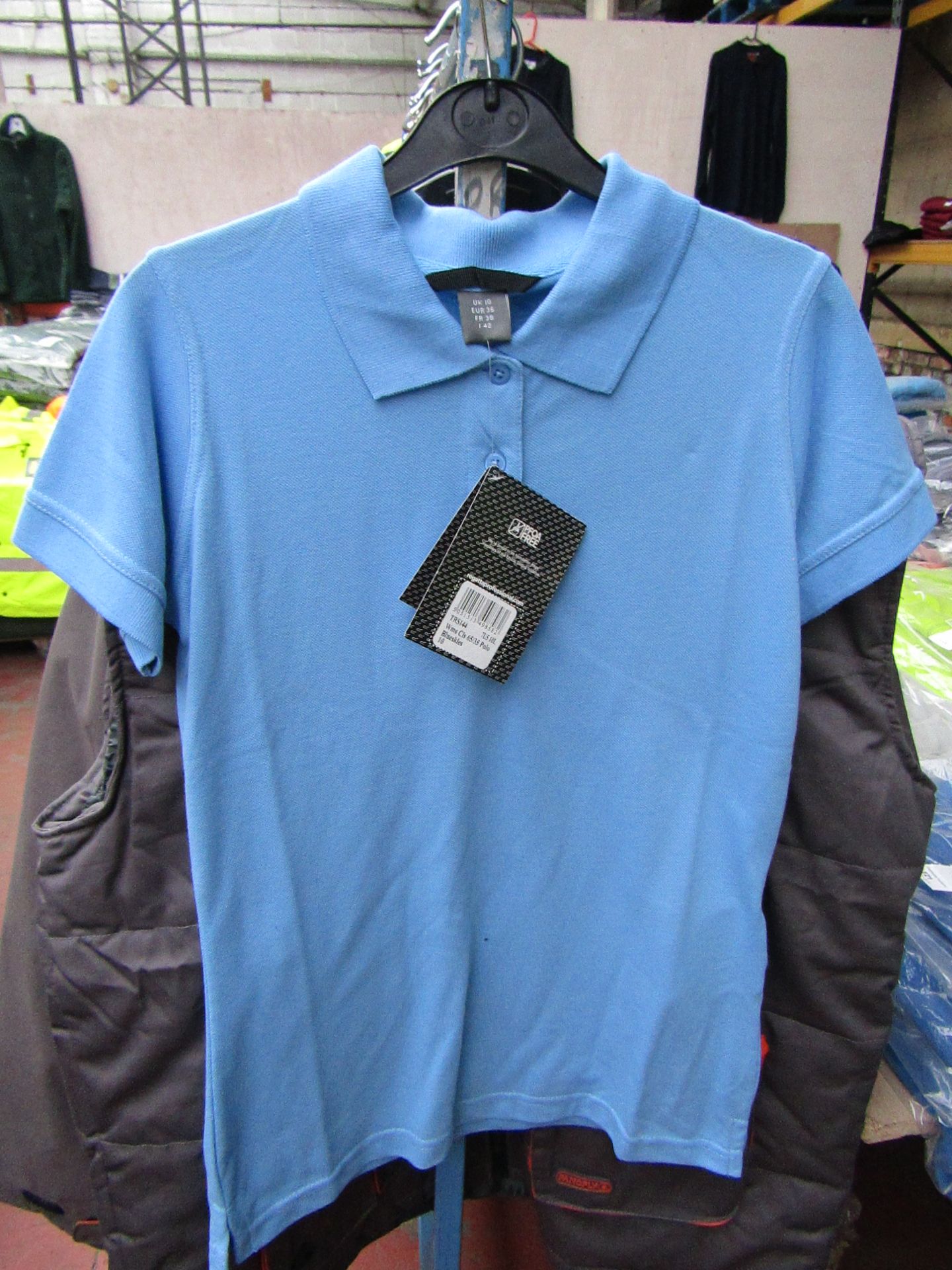 2x Ladies Regatta Blueskies Polo Shirt, Size 10. New in Packaging