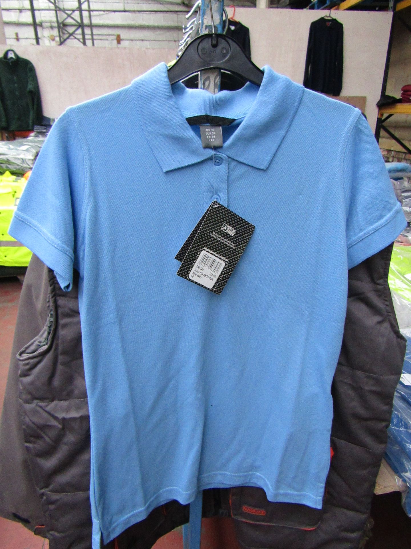 2x Ladies Regatta Blueskies Polo Shirt, Size 12. New in Packaging