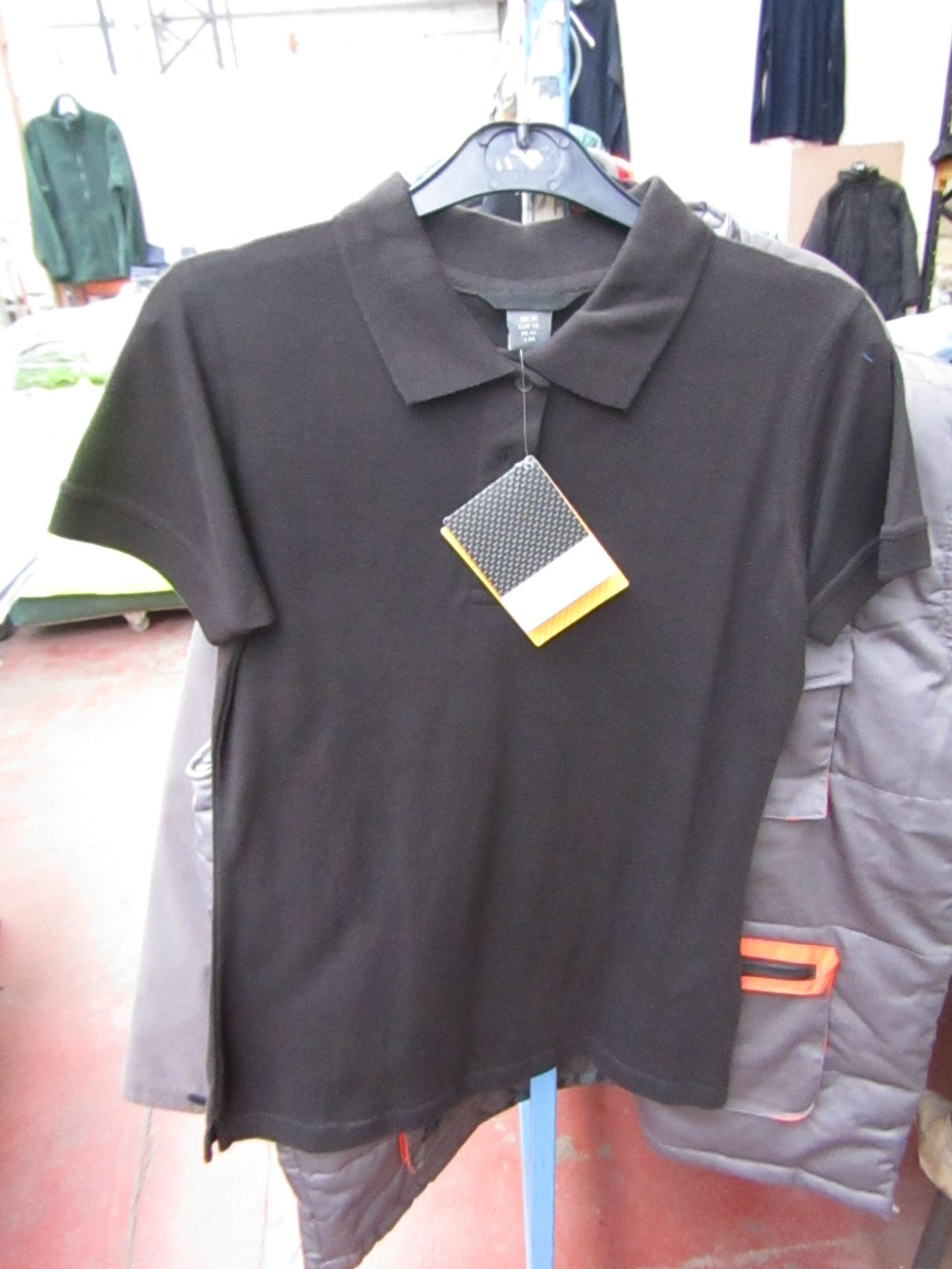 2x Ladies Regatta Black Polo Shirt, Size 18. New in Packaging