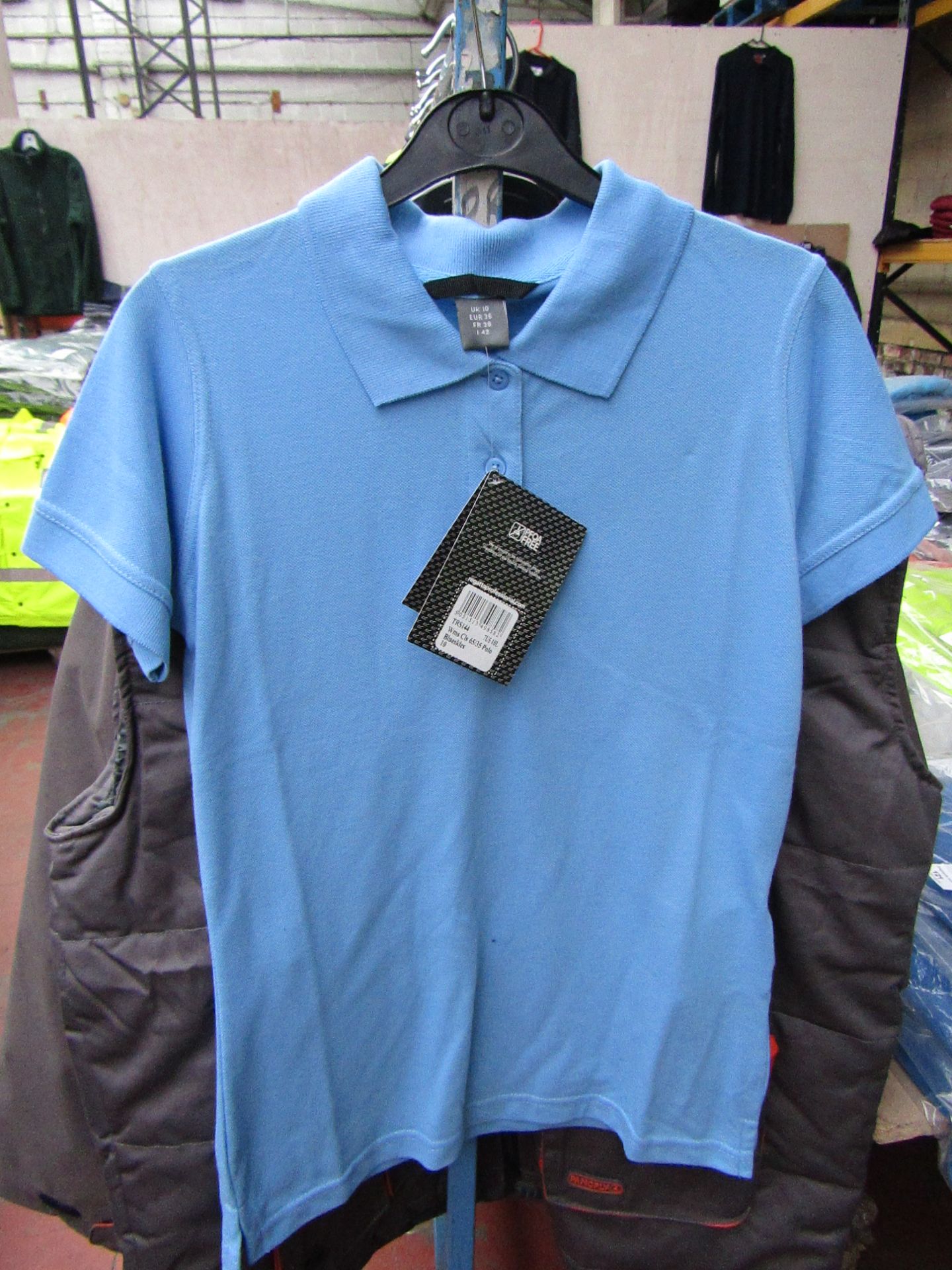 2x Ladies Regatta Blueskies Polo Shirt, Size 16. New in Packaging