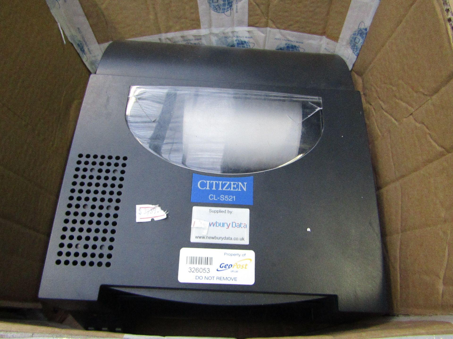 Citizen CL-S521 Label Printer, untested and boxed.