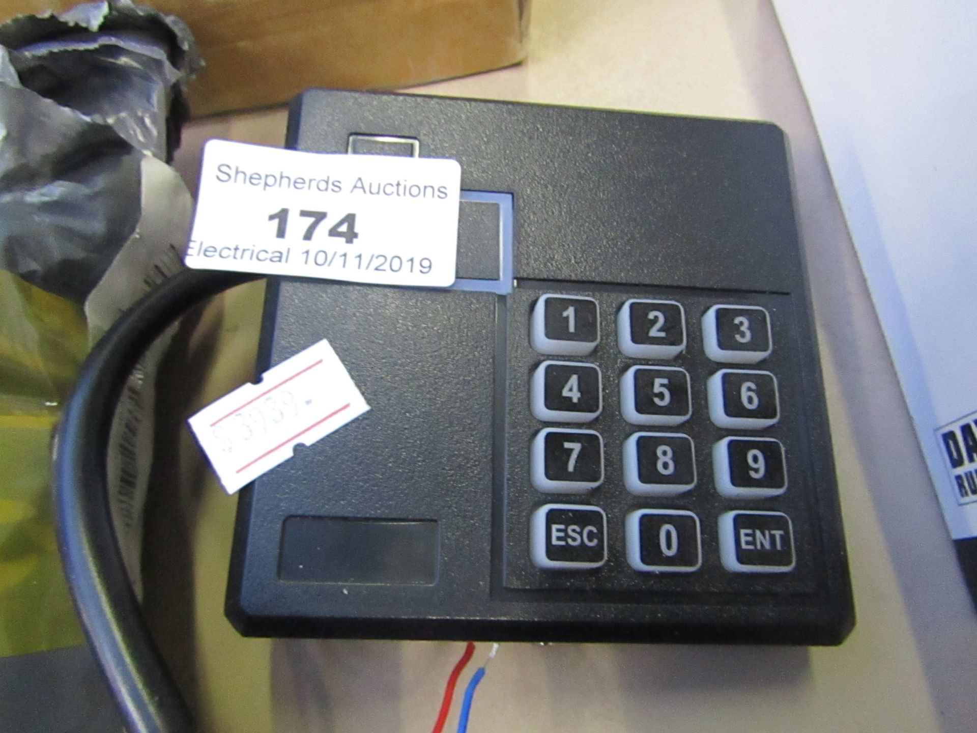 Security keypad, untested.