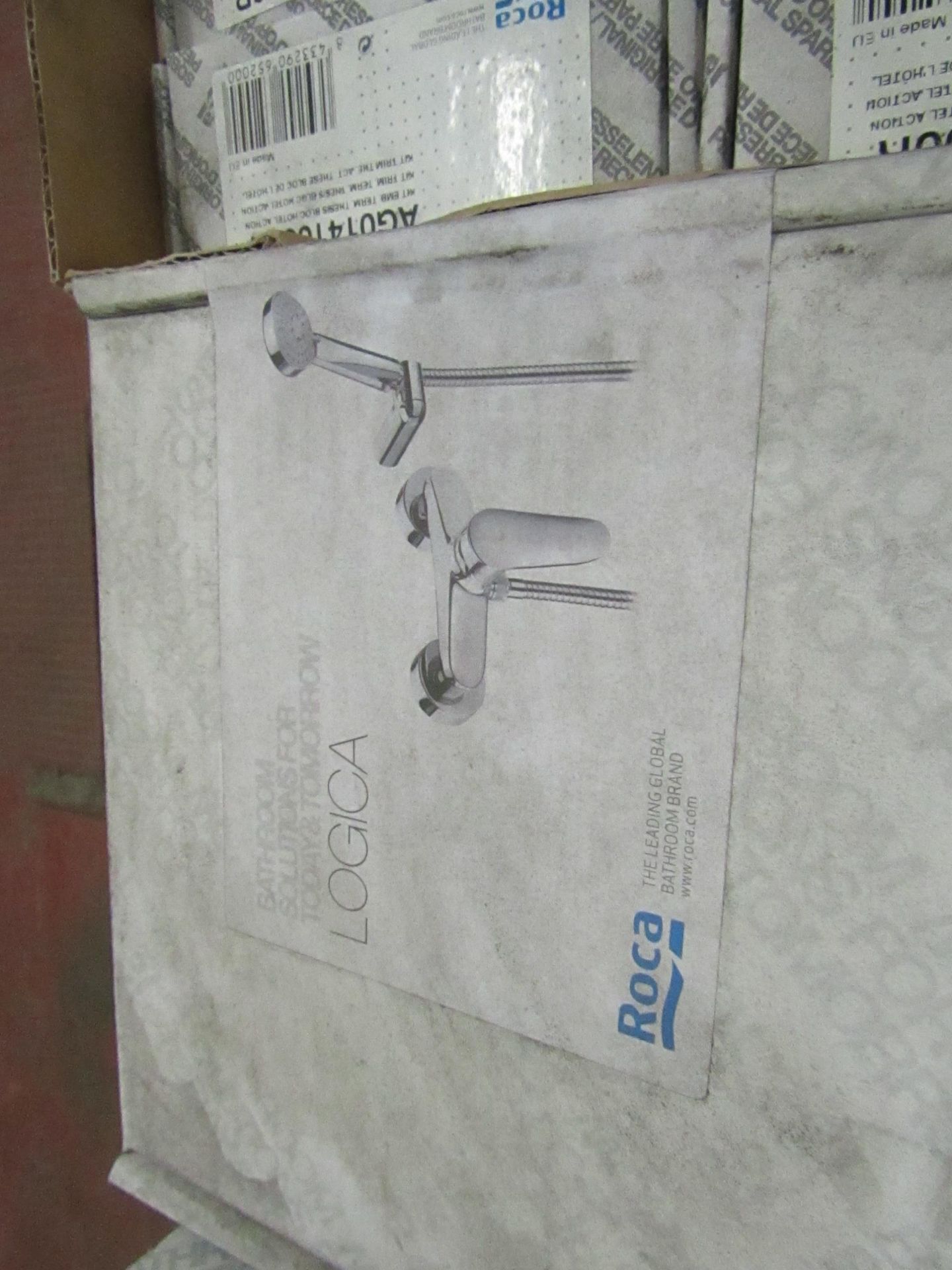Roca Logica Shower valve with handset, new and still sealed in the box. - Image 2 of 2