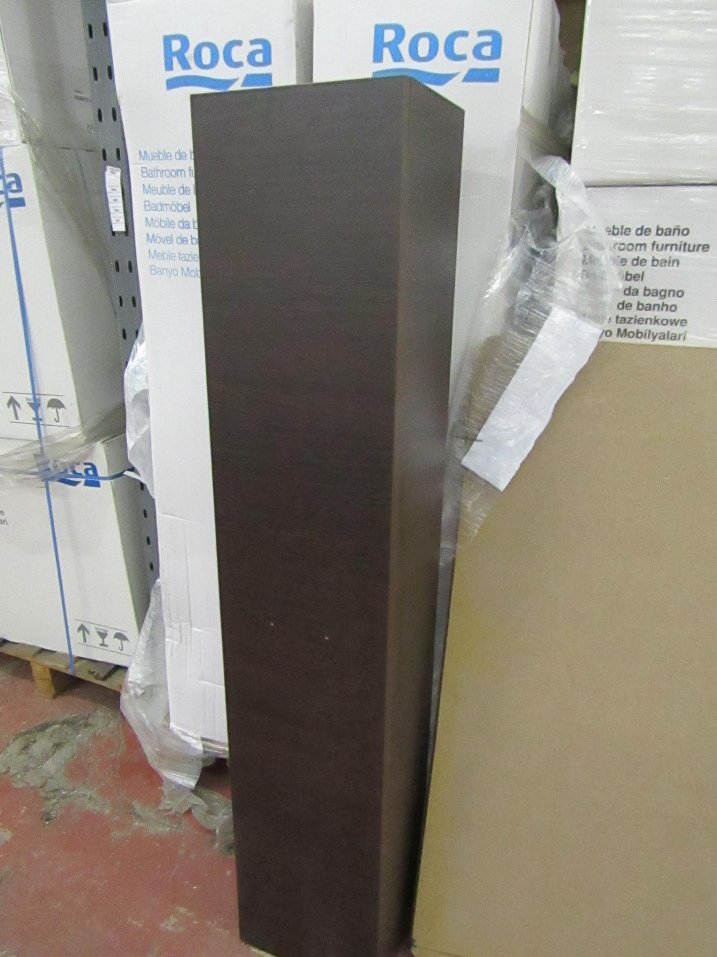 Roca 1500mm tall freestanding unit, new and boxed.