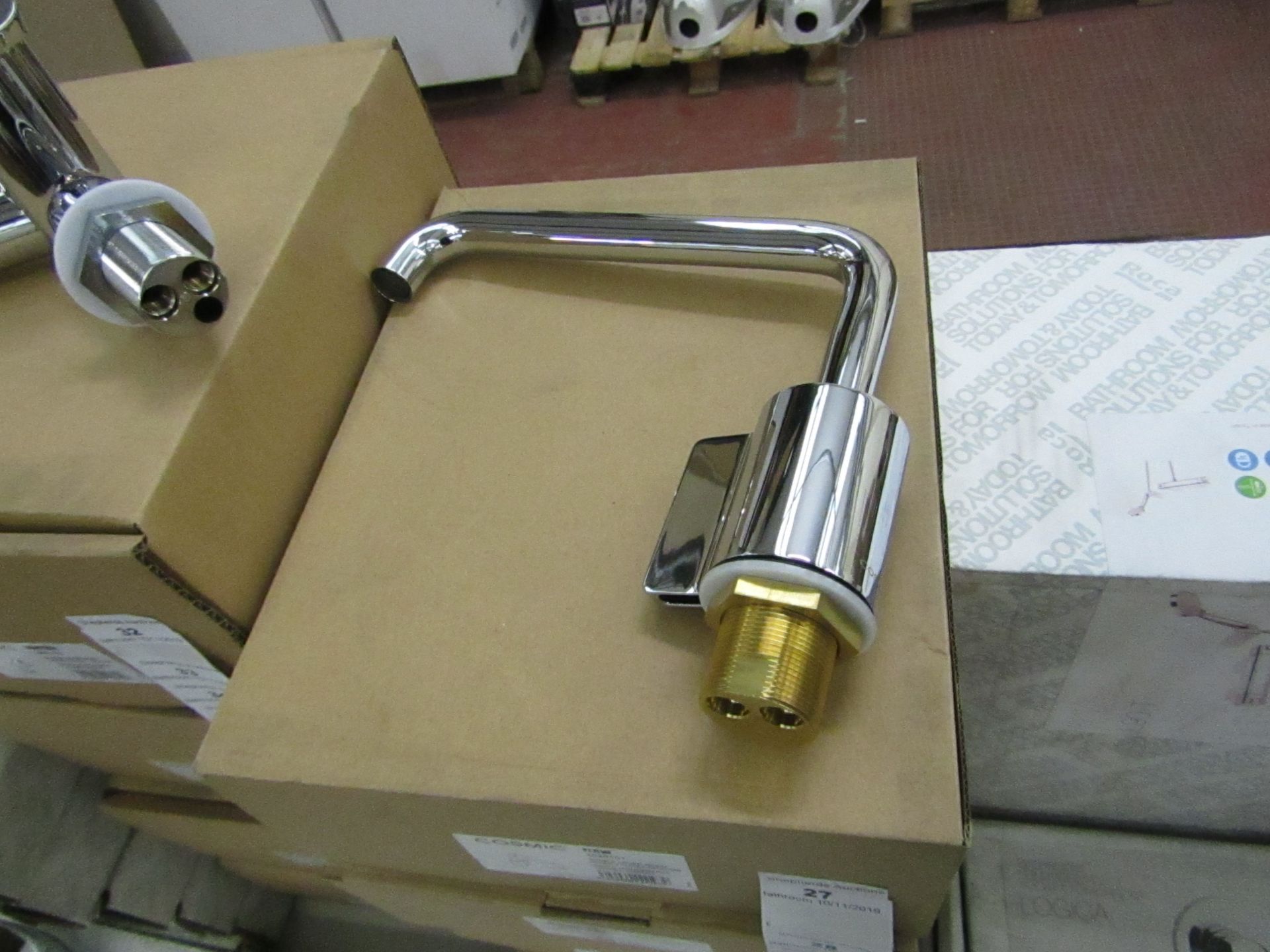 Cosmic Flow Single Lever Basin Mixer tap in chrome, unused nad boxed, RRP £300 - Image 2 of 2