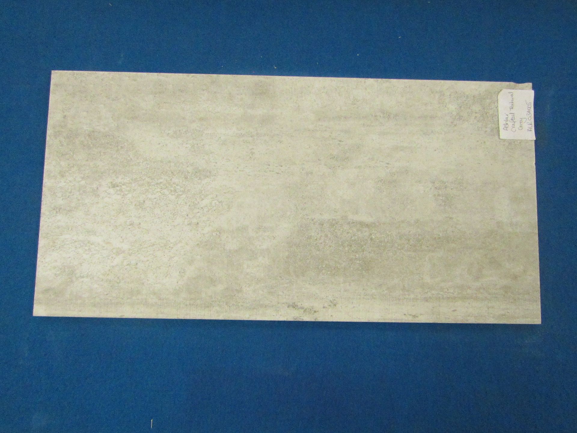 Pallet of 40x Packs of 5 Aslar Crafted Textured Grey 300x600 wall and Floor Tiles By Johnsons,