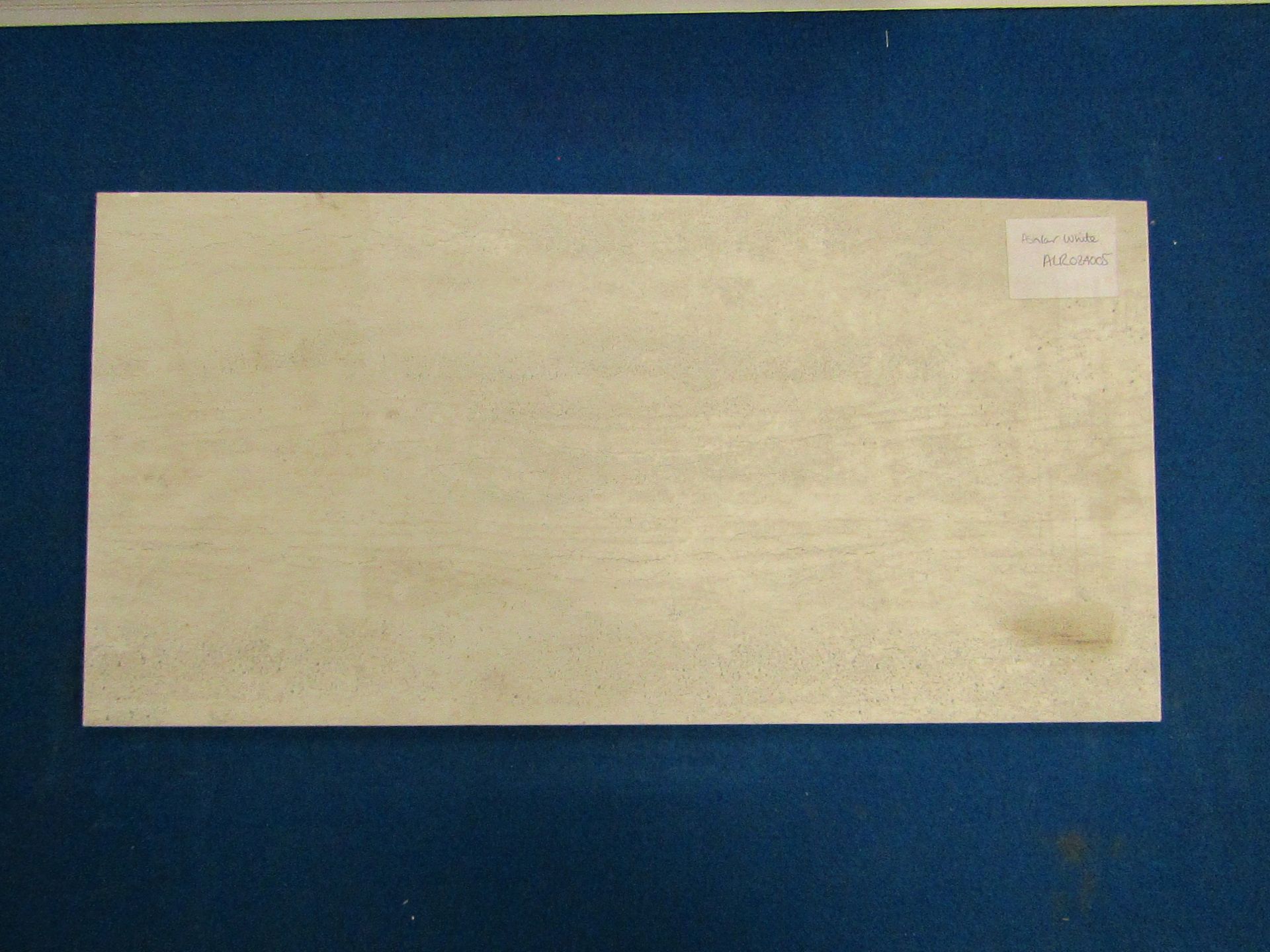 Pallet of 40x Packs of 5 Aslar White 300x600 wall and Floor Tiles By Johnsons, New, the pallet