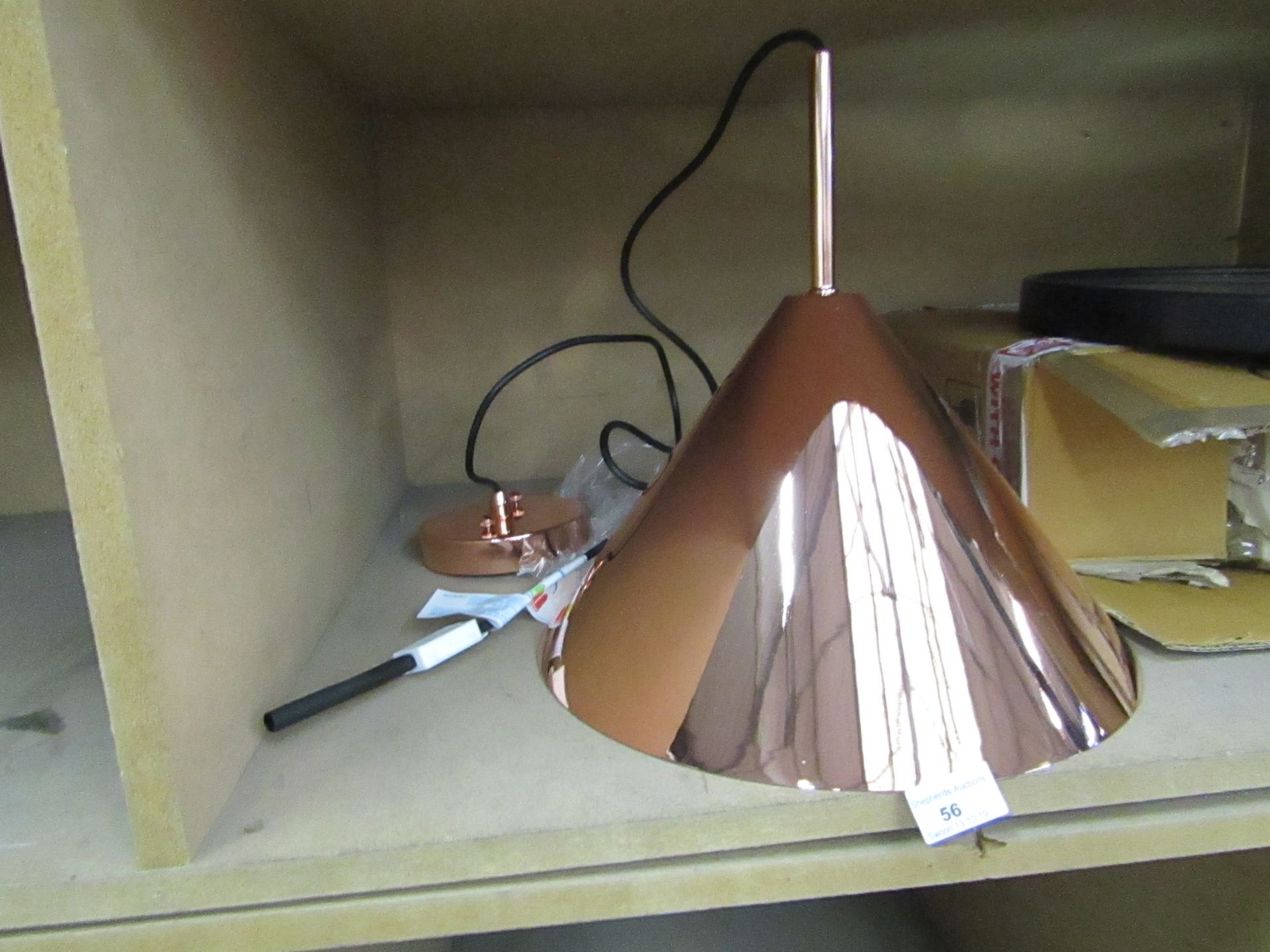 Swoon Joey pendant light in Copper, RRP £79, please read lot 0 before bidding - Image 2 of 2