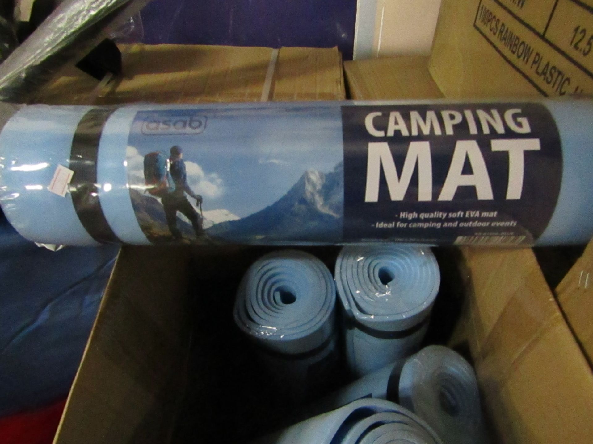 2x Camping Mat.180cm x 50cm.New & Packaged.