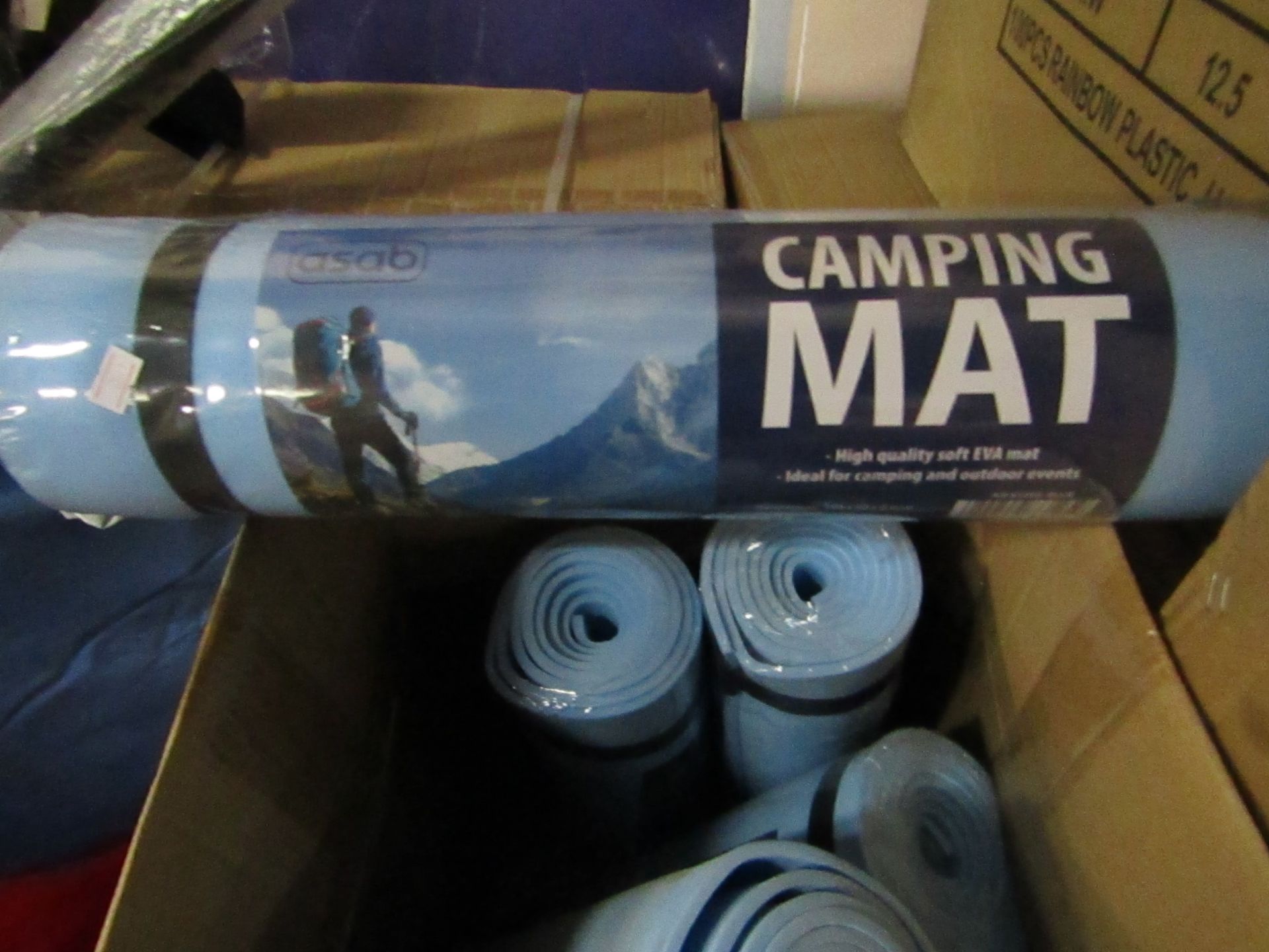 2x Camping Mat.180cm x 50cm.New & Packaged.