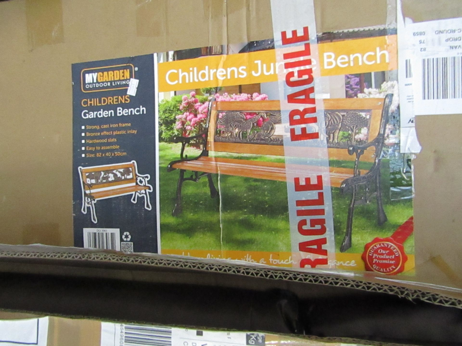 My Garden Junior Kids Bench. Boxed but unchecked