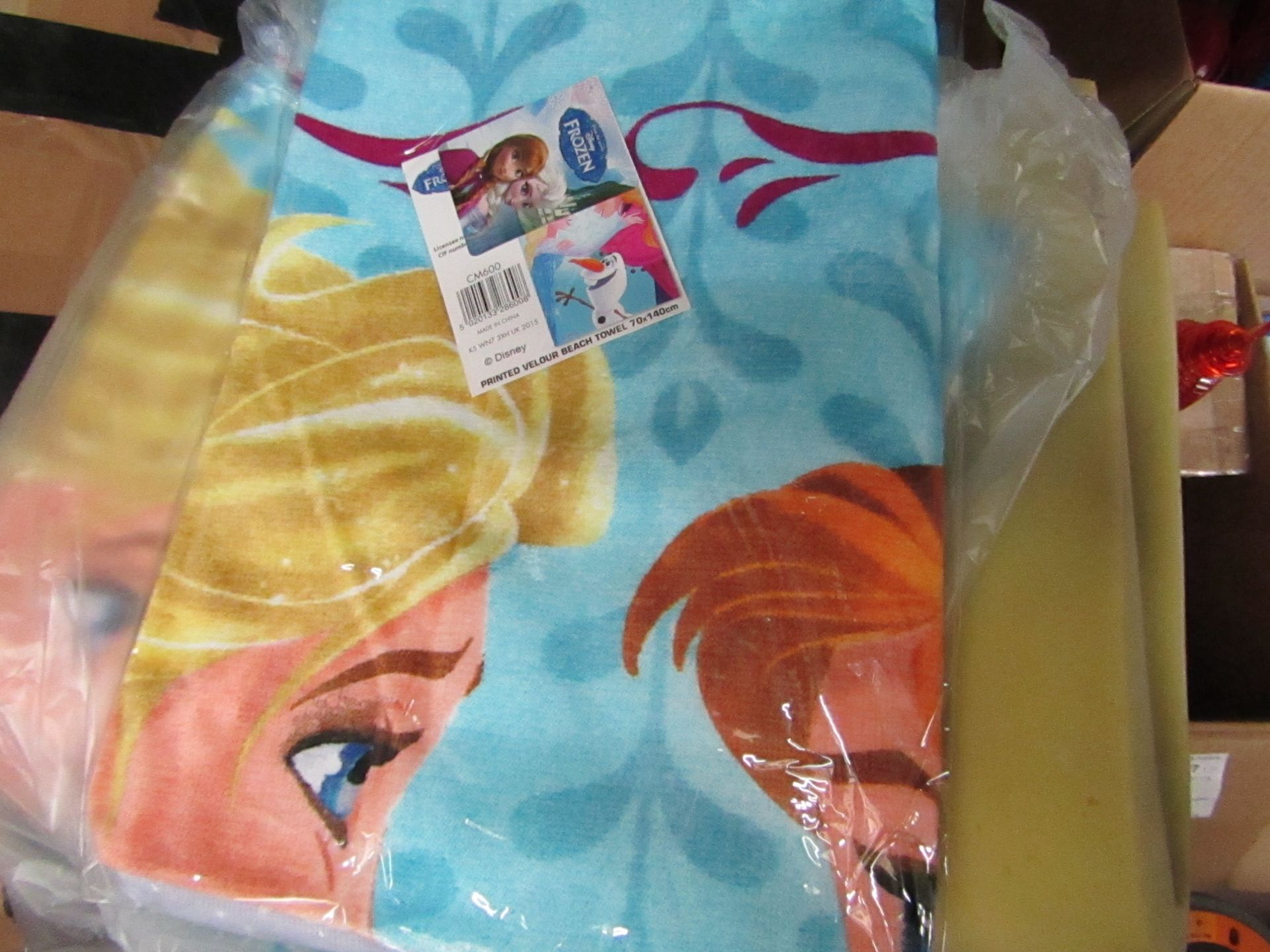 Disney Frozen Forever Sisters Printed Towels new & packaged.