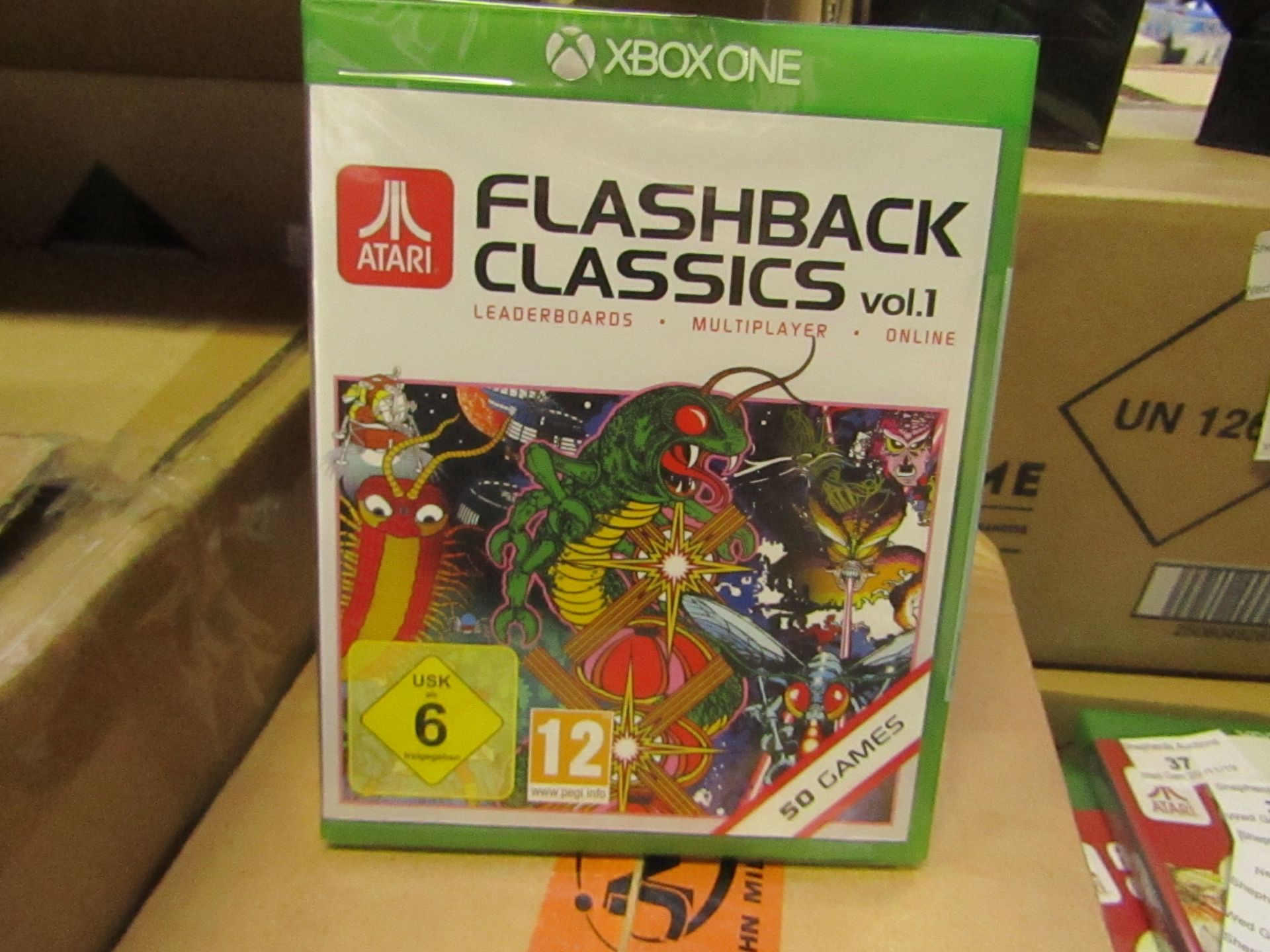 Atari Flash Back Classics Volume 1 for Xbox One, new and still sealed