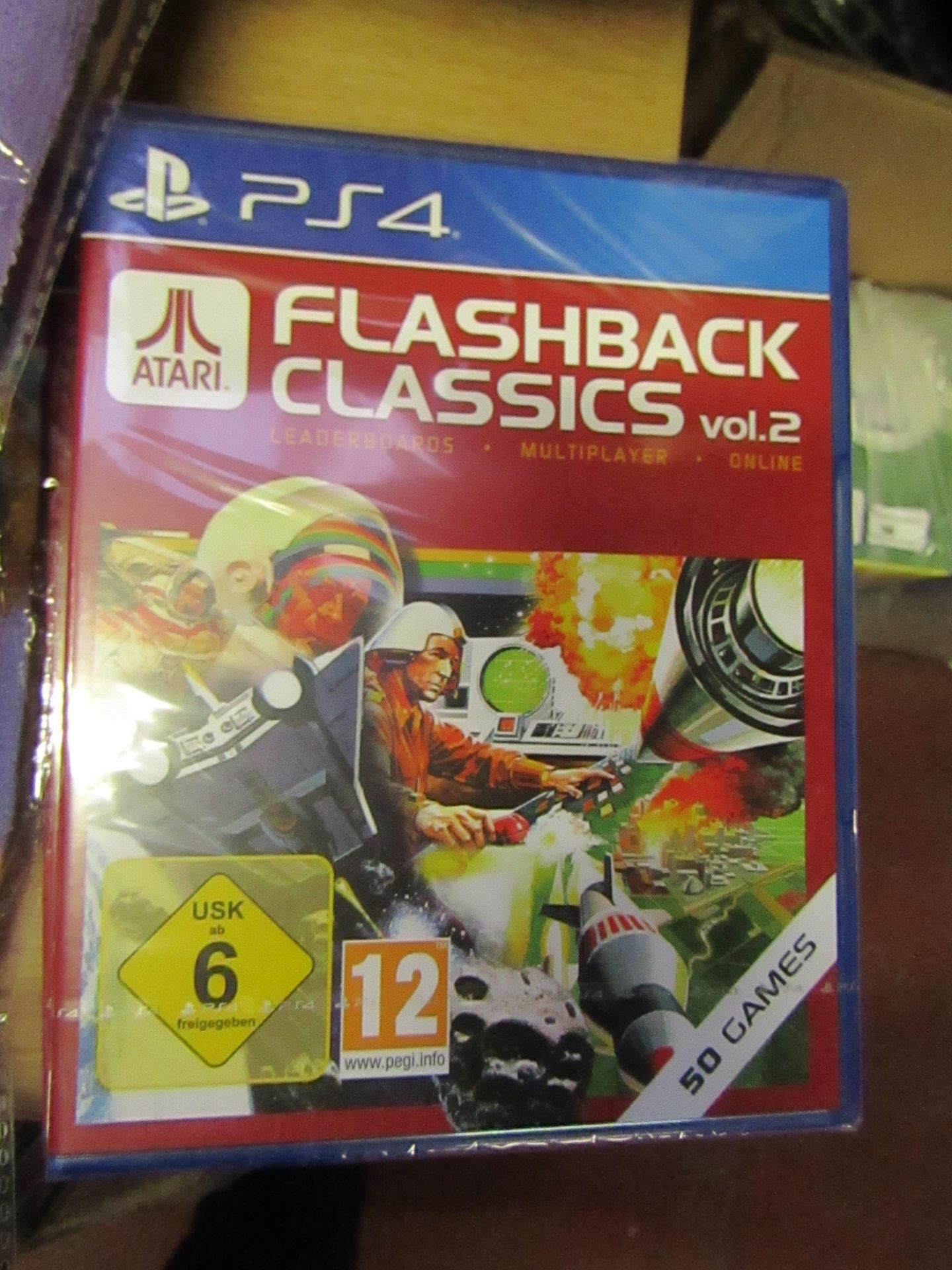 Atari Flash Back Classics Volume 2 for Playstation 4, new and still sealed