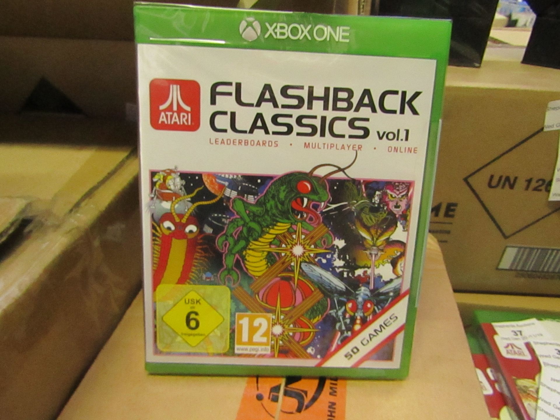 Atari Flash Back Classics Volume 1 for Xbox One, new and still sealed