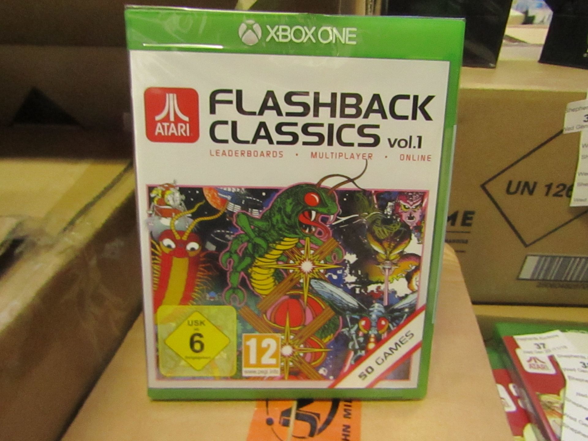 Atari Flash Back Classics Volume 1 for Xbox One, new and still sealed