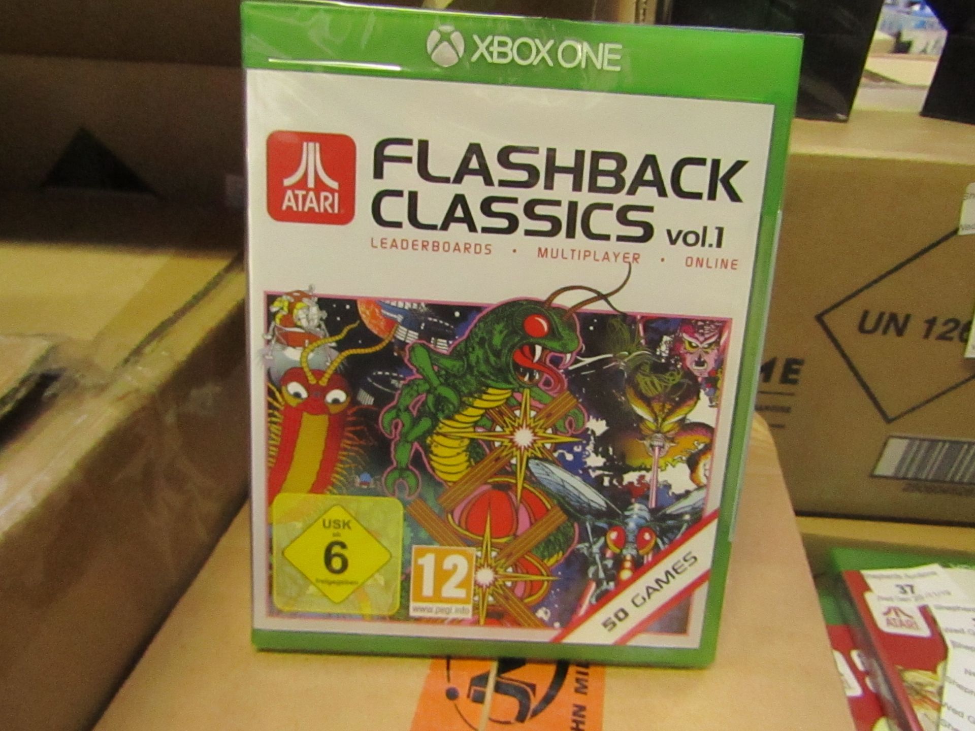 Atari Flash Back Classics Volume 1 for Xbox One, new and still sealed