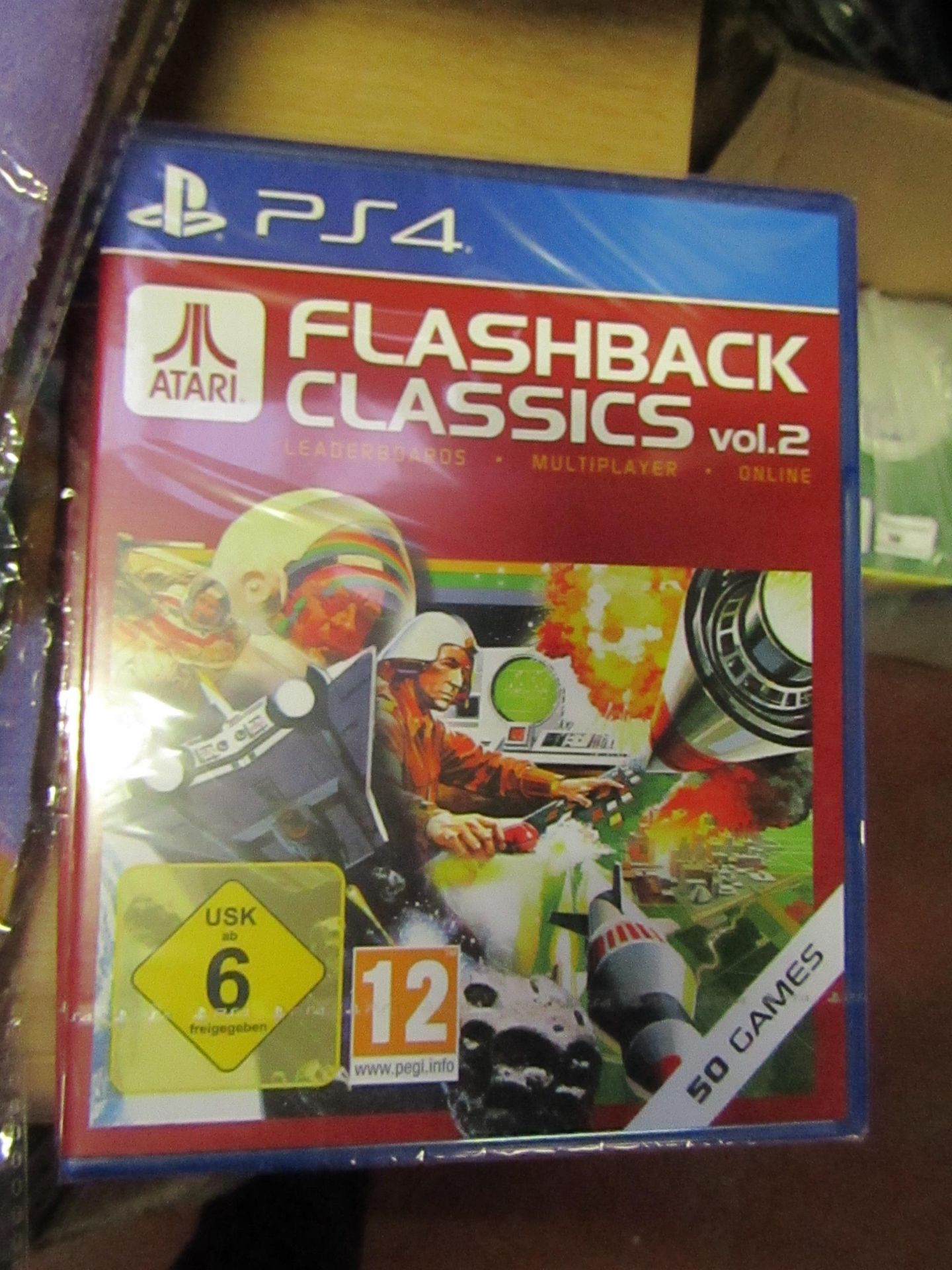 Atari Flash Back Classics Volume 2 for Playstation 4, new and still sealed