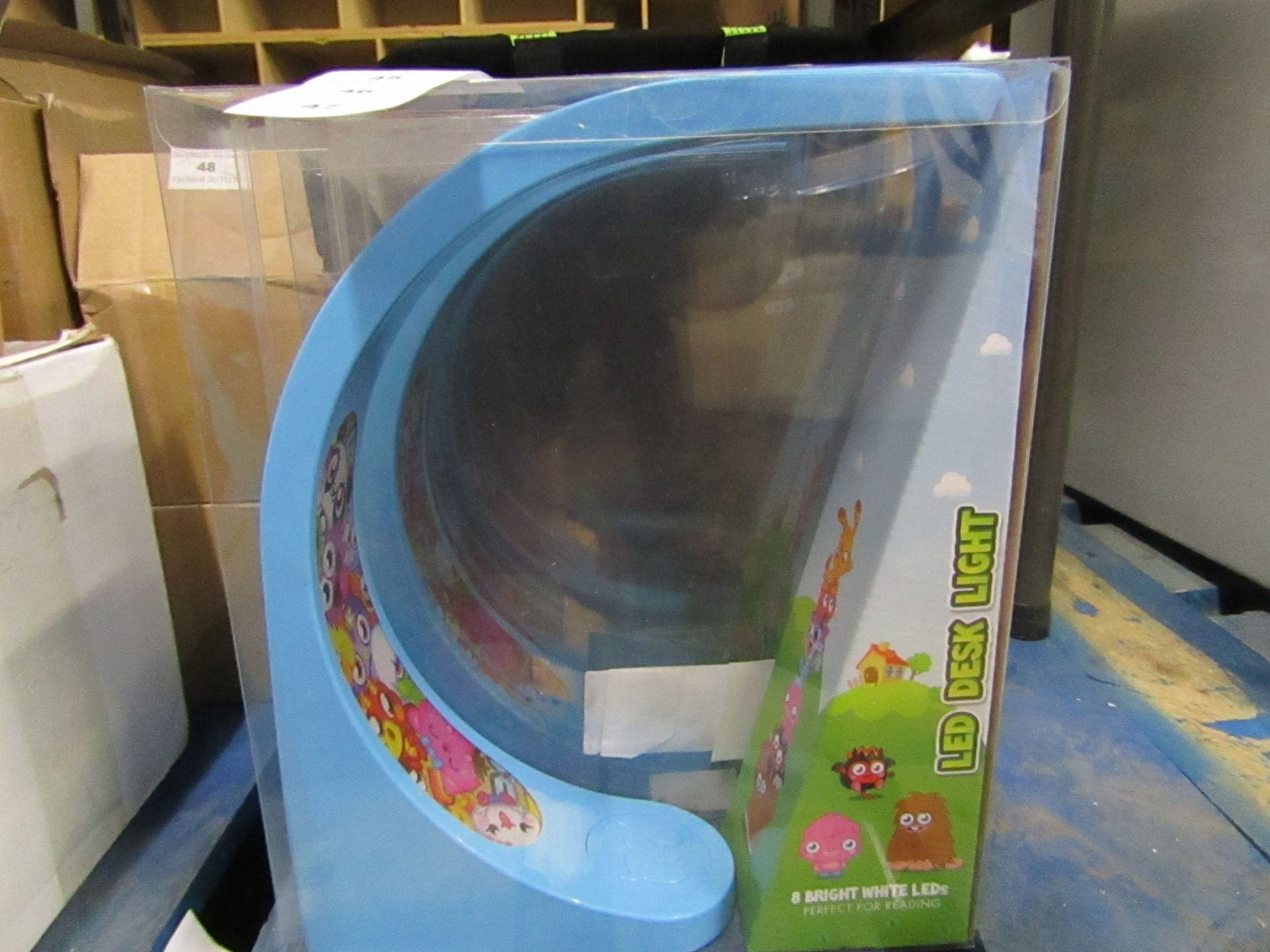 Moshi Monsters LED desk light, new and packaged.