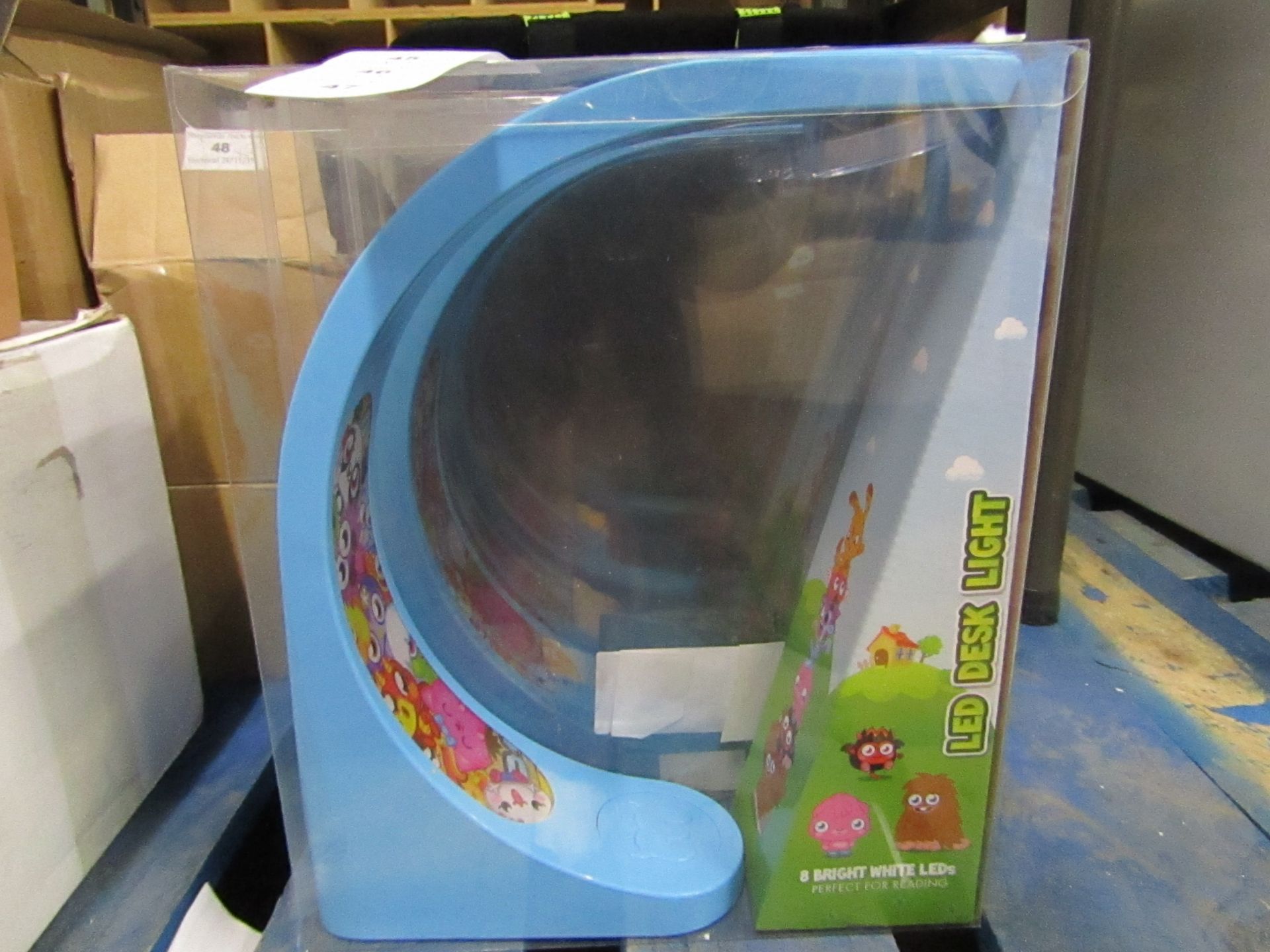 Moshi Monsters LED desk light, new and packaged.