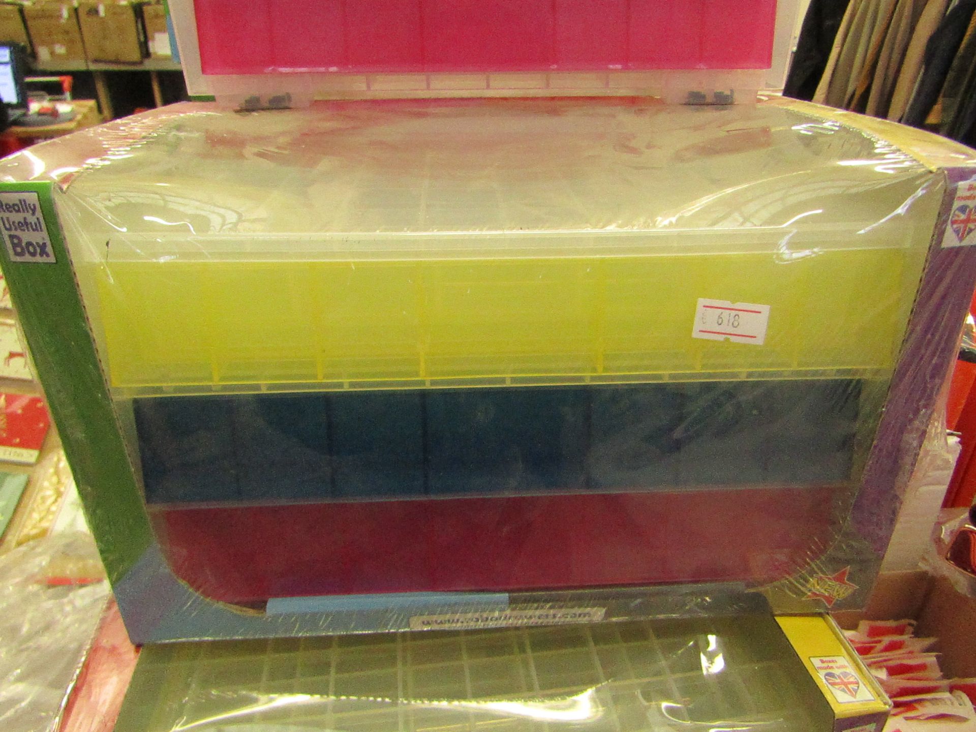 3 Tier Robo Drawers. Perfect for storing screws/small accessories. New in packaging