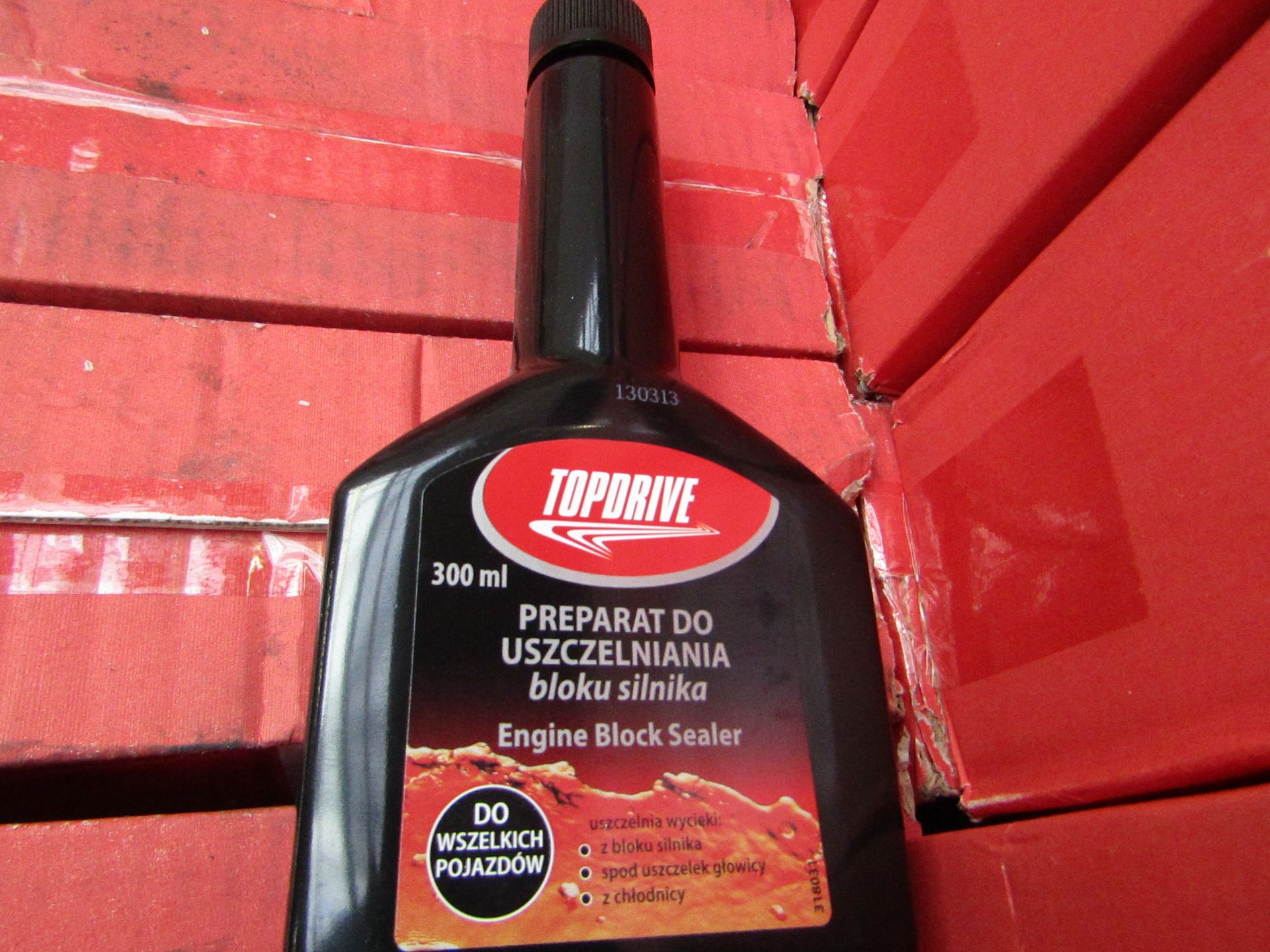 6x 300ml bottles of Top drive engine block sealer, new