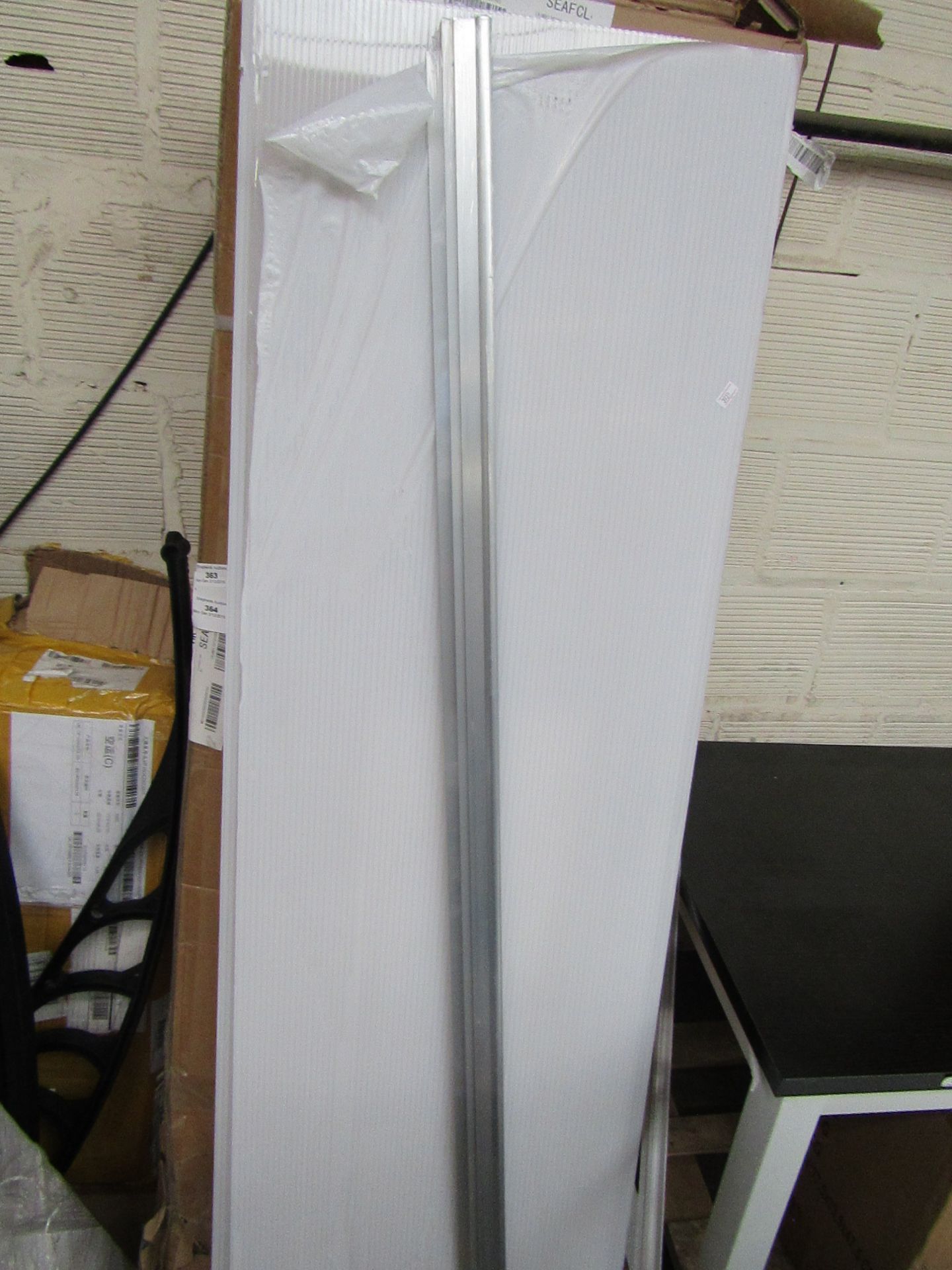 Large over door canopy.1.45m Can be Cut to Size. New & Boxed.