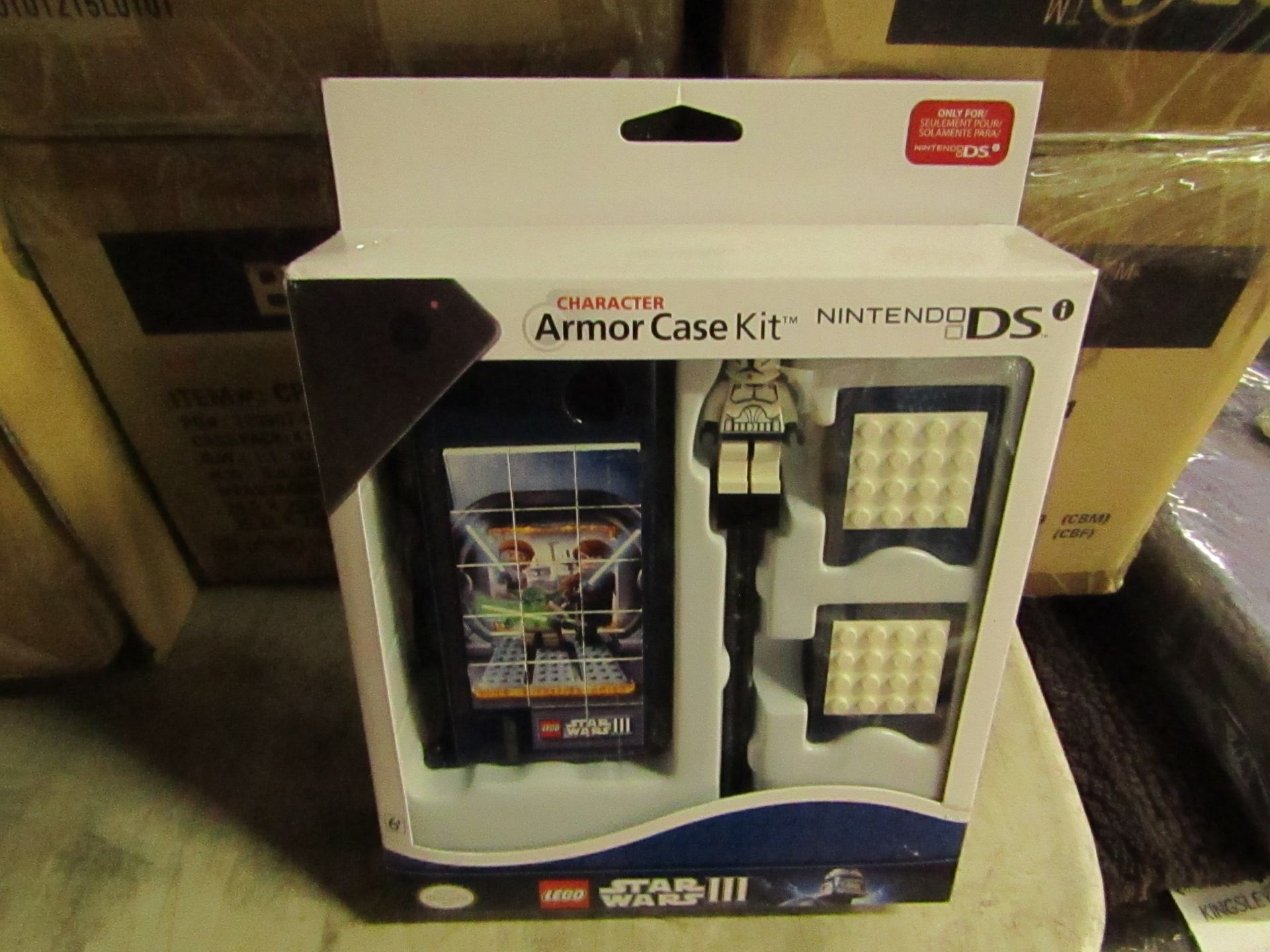 Box of 4 Nintendo DS Armour Case Kits. New & packaged