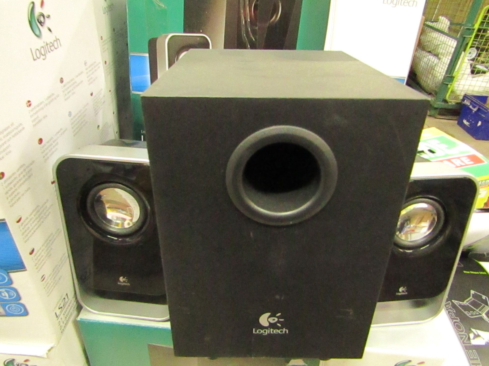 Logitech 2.1 Speaker System. New & Boxed