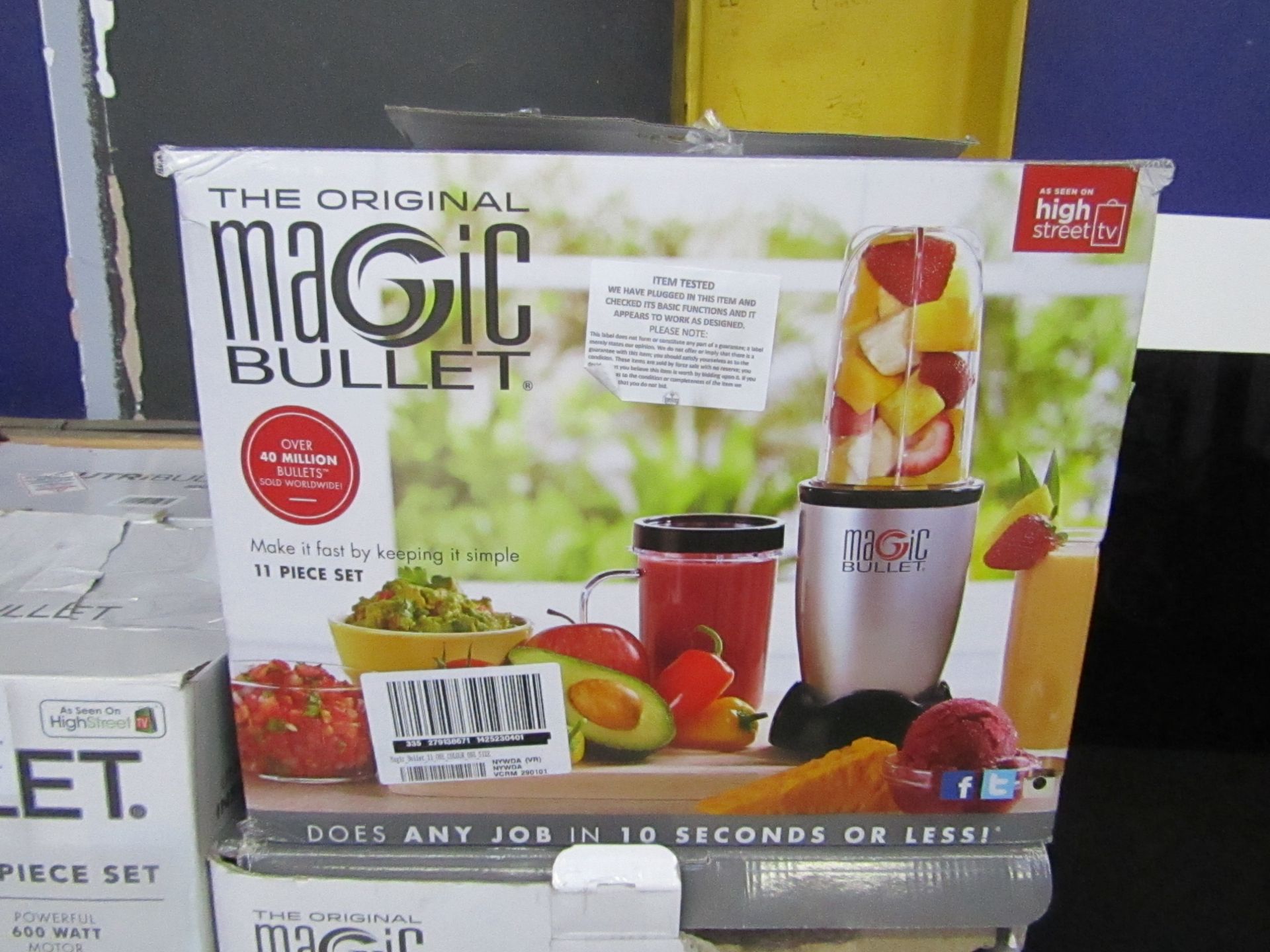 | 1x | magic bullet | tested working and boxed - unchecked for accessories | no online re-sale | SKU