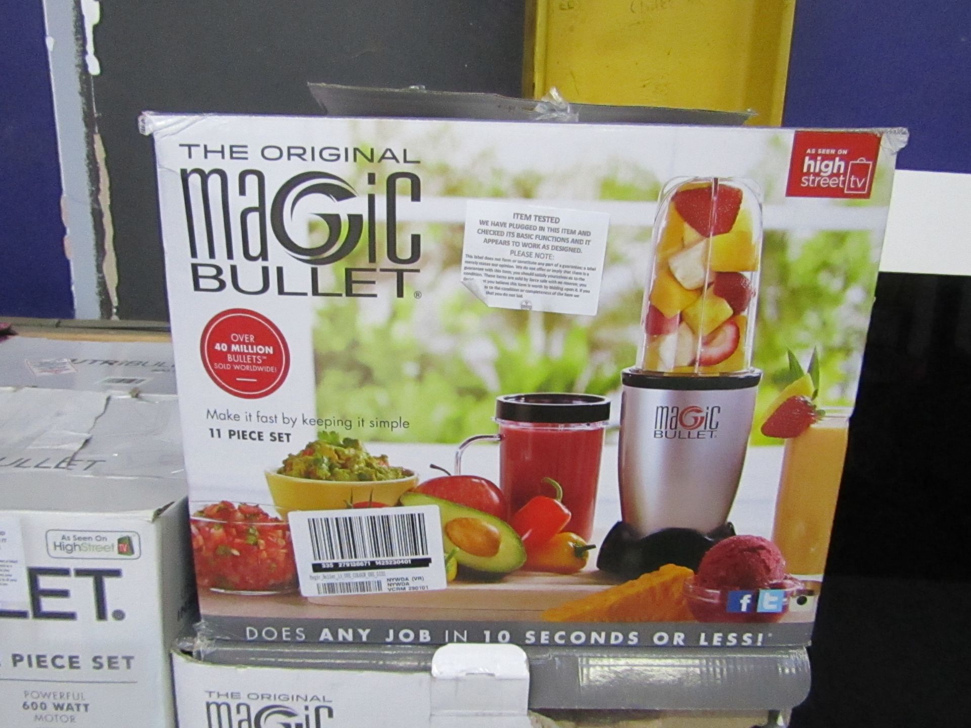 | 1x | magic bullet | tested working and boxed - unchecked for accessories | no online re-sale | SKU