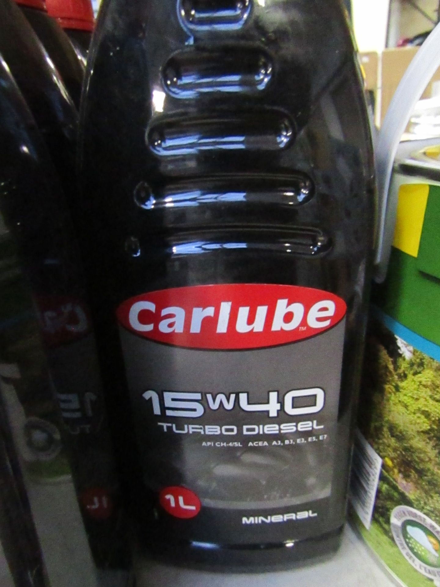 1ltr bottle of Car Lube 15w 40 Mineral oil, new