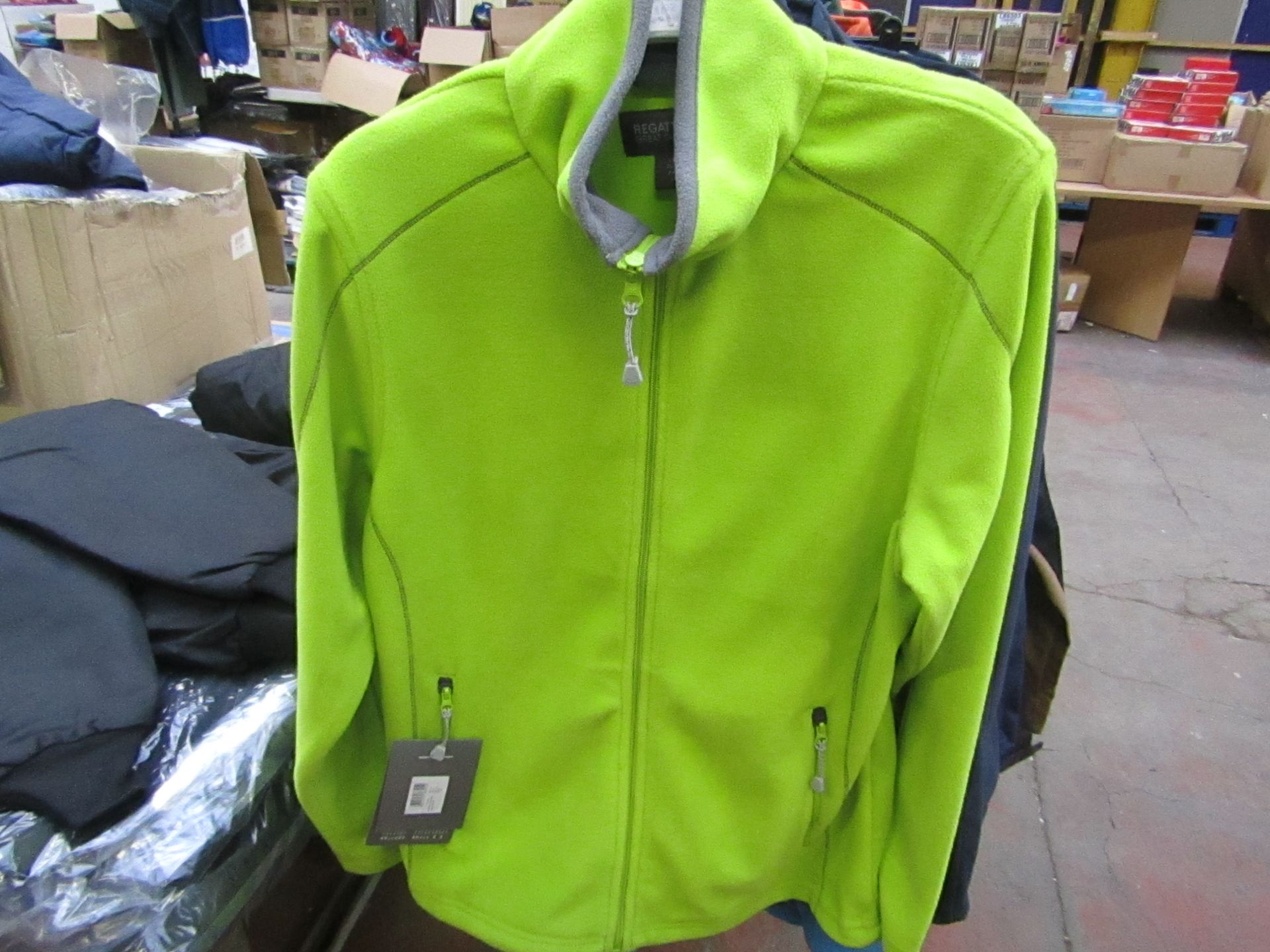 Ladies Regatta Professional Fleece Key Lime / Smoke. Size 12. new in Packaging