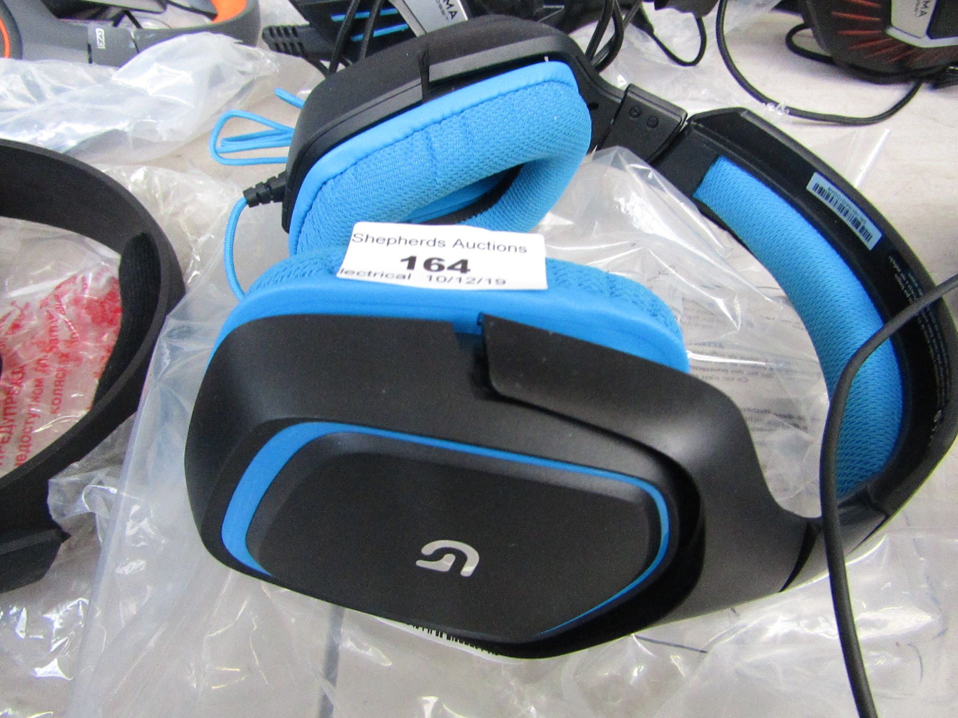 Logitech - G430 Gaming Headset(black&blue) untested.